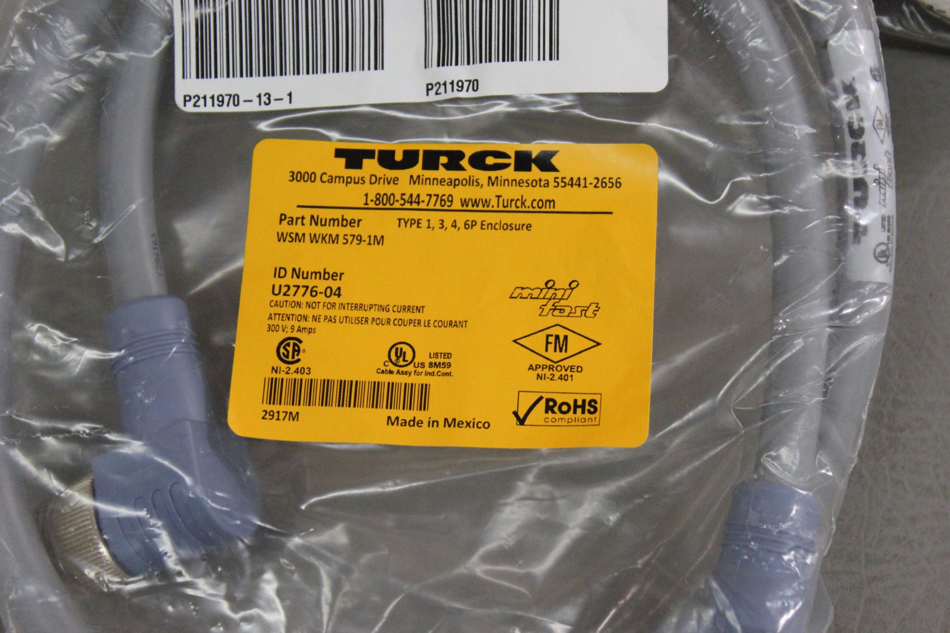 LOT OF NEW TURCK CABLES - Image 2 of 2