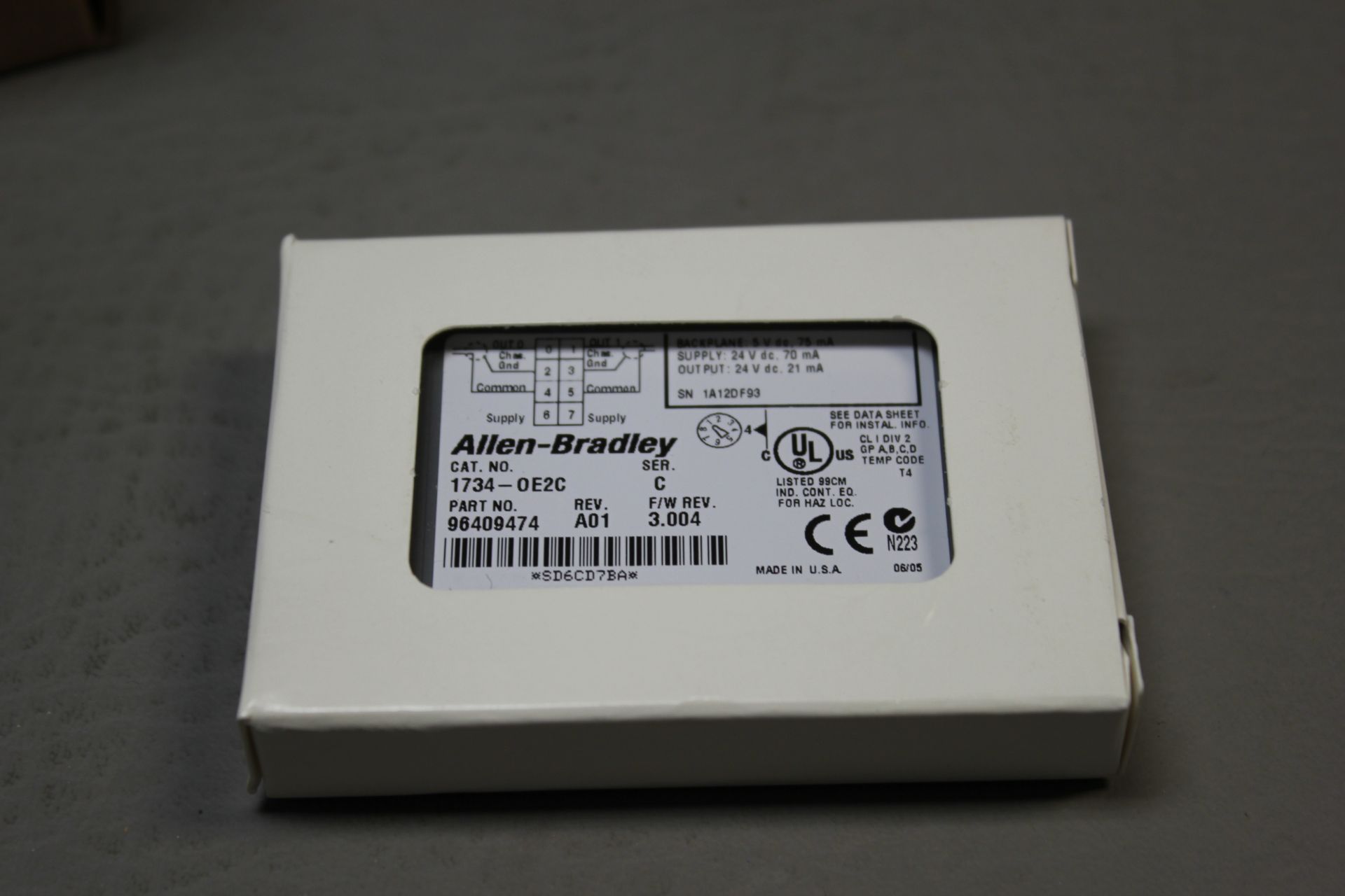 NEW ALLEN BRADLEY POINT I/O MODULE