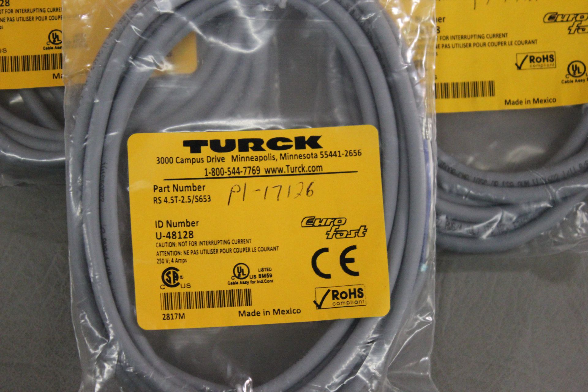 LOT OF NEW TURCK CABLES - Image 2 of 3