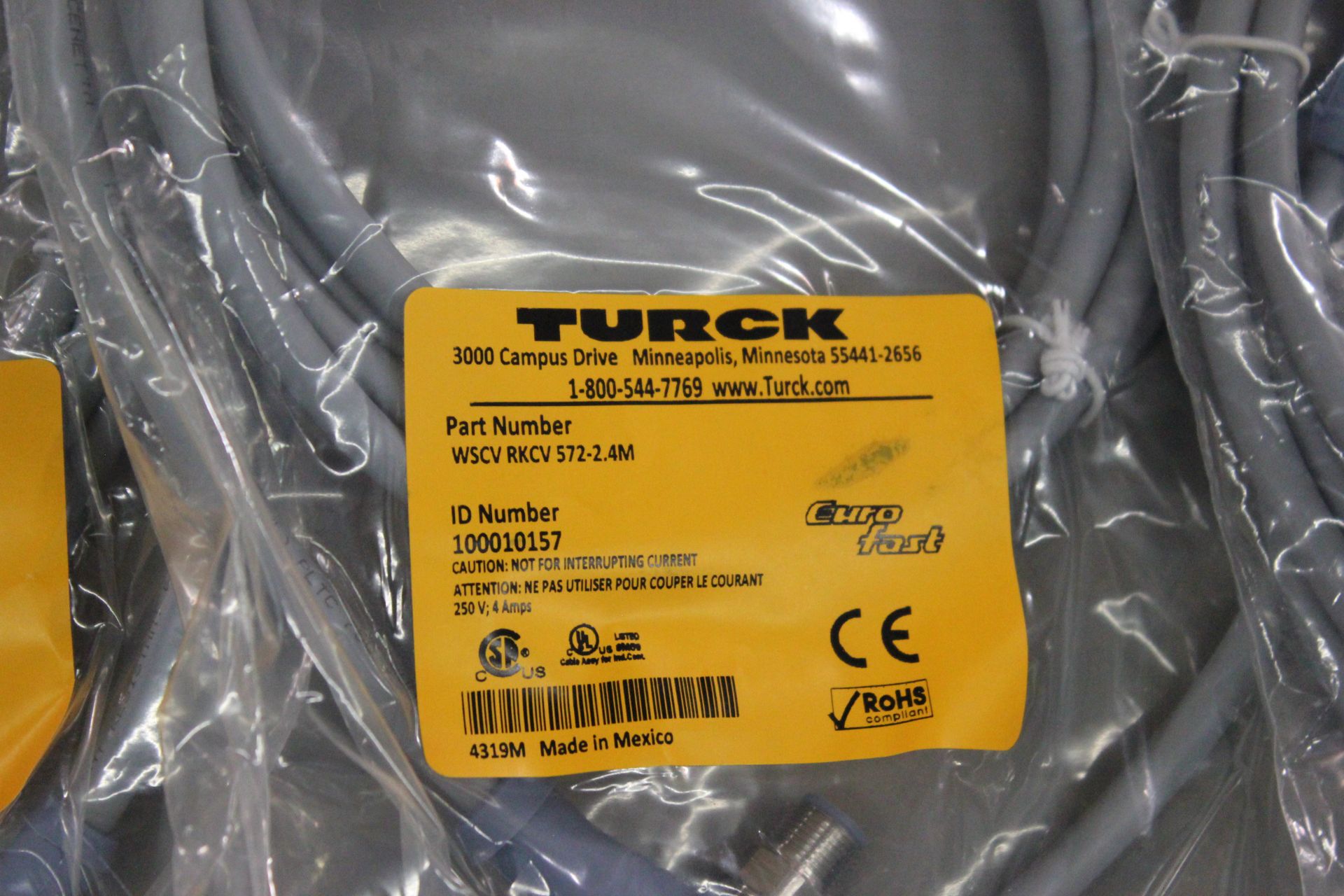 LOT OF NEW TURCK CABLES - Image 2 of 2