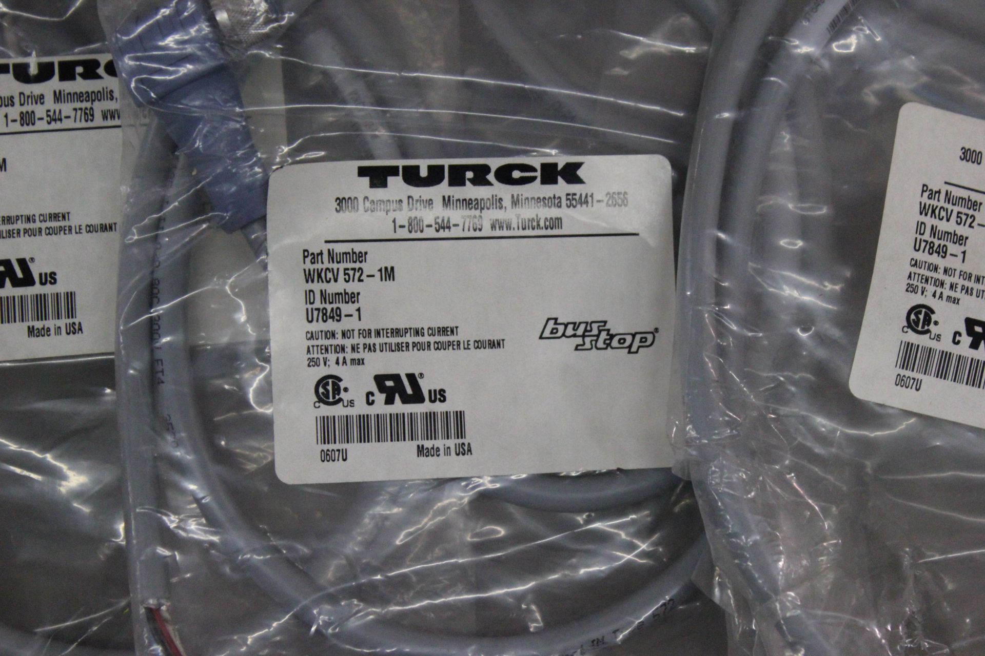 LOT OF NEW TURCK CABLES - Image 2 of 2