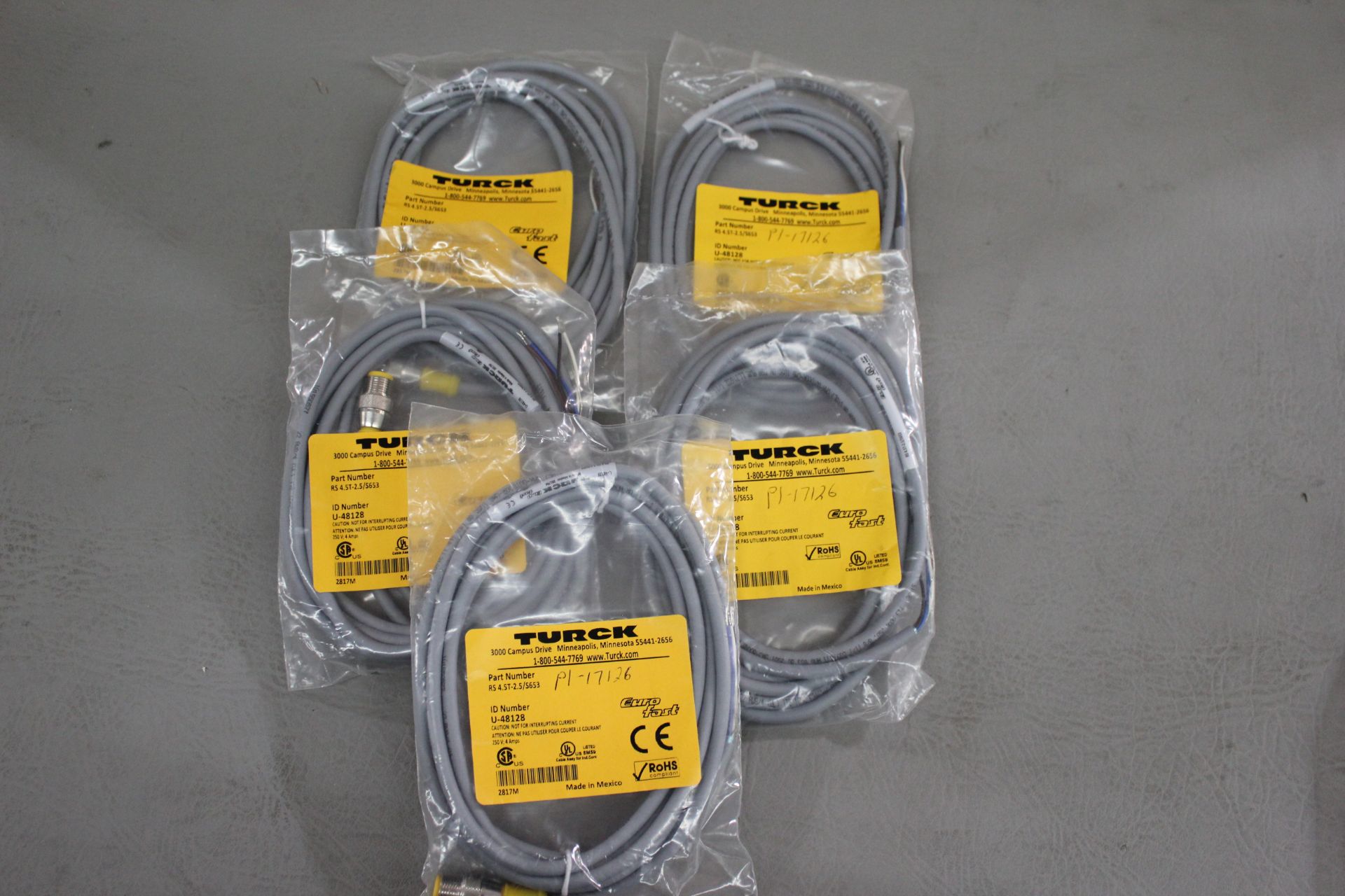 LOT OF NEW TURCK CABLES