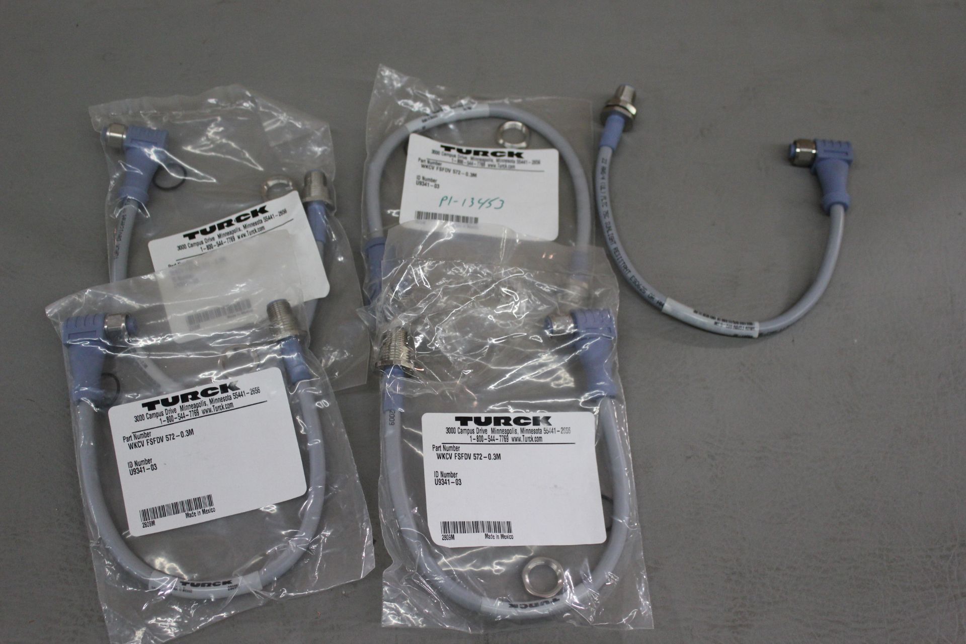 LOT OF NEW TURCK CABLES