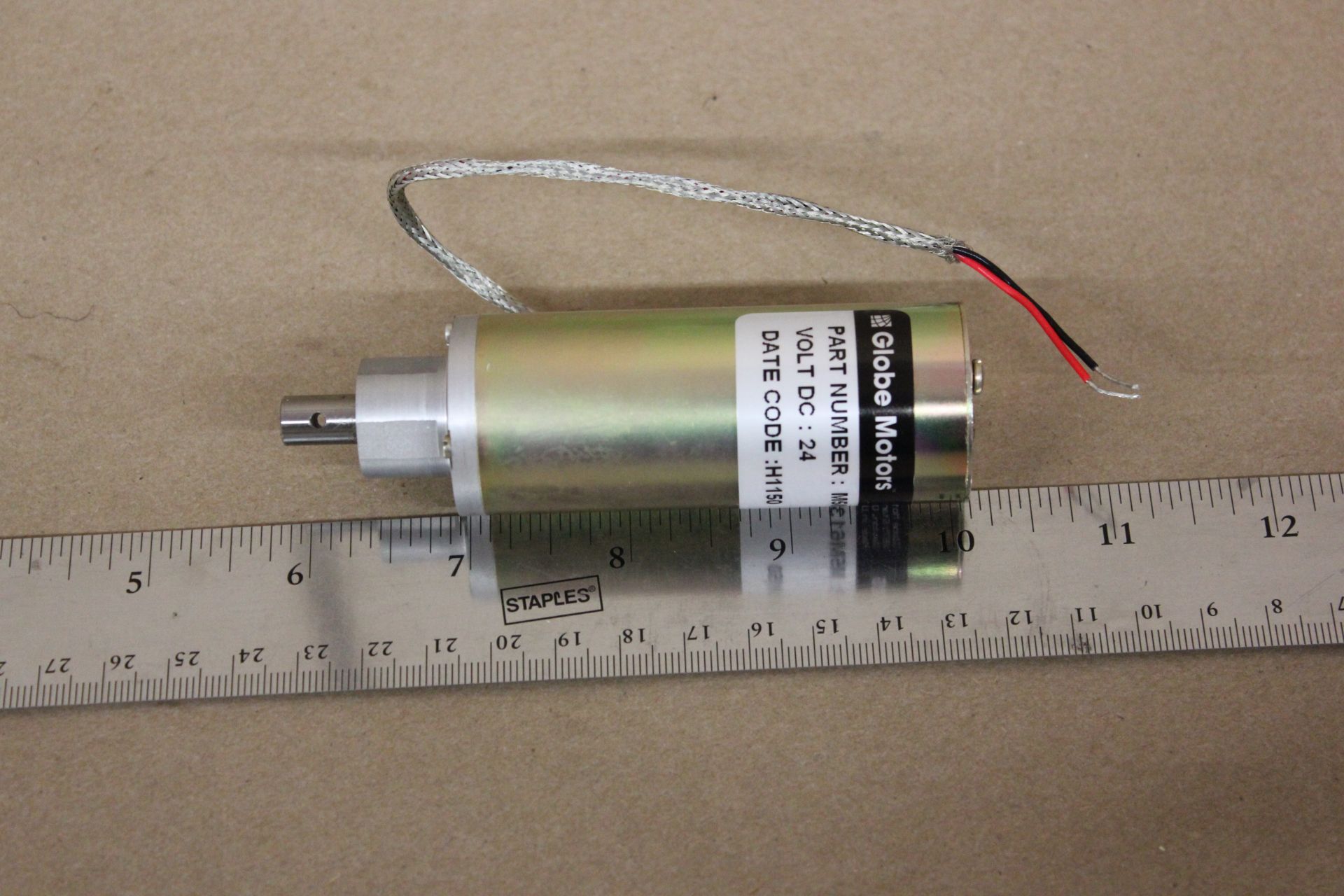 NEW GLOBE 24V DC MOTOR