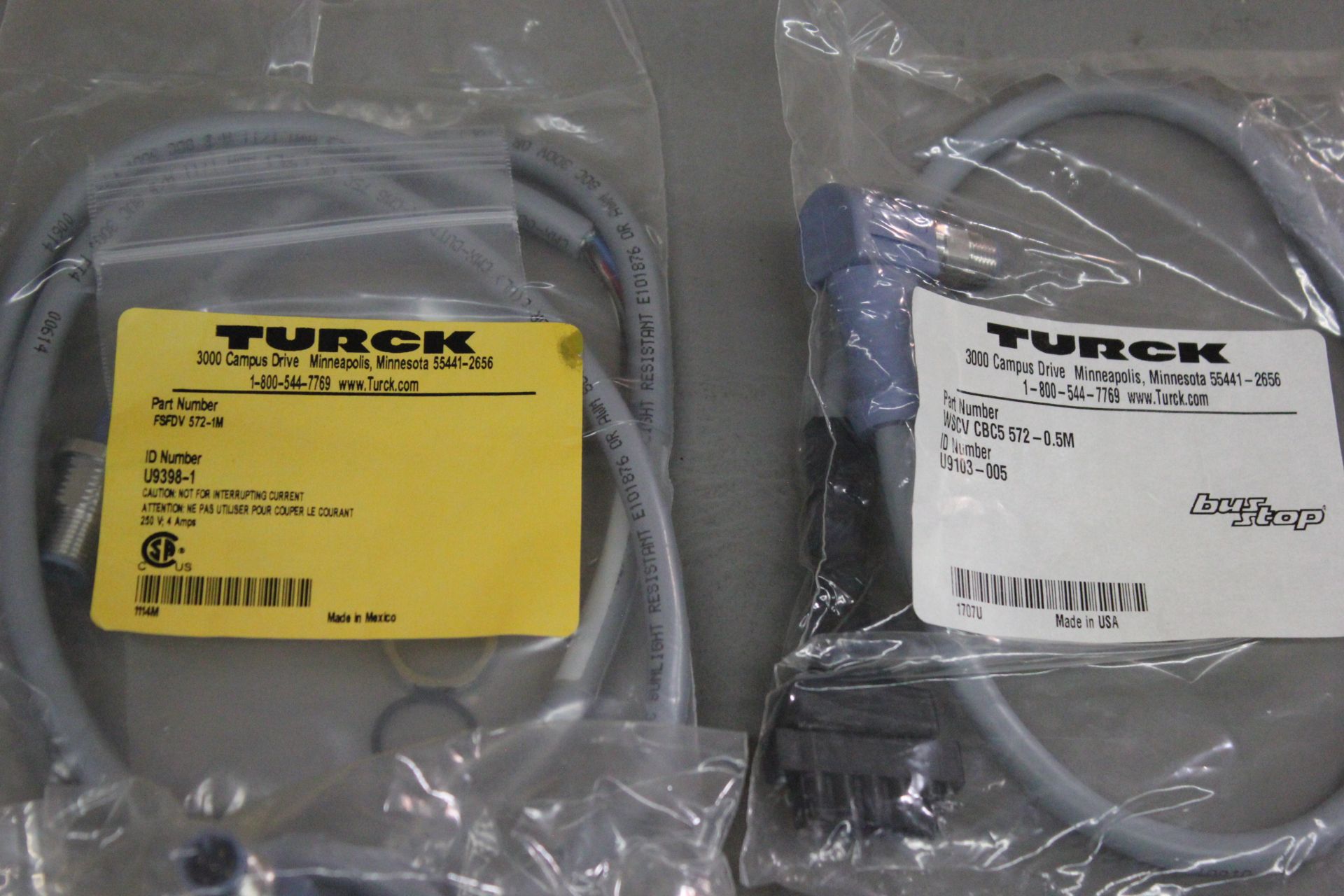 LOT OF NEW TURCK CABLES - Image 3 of 4