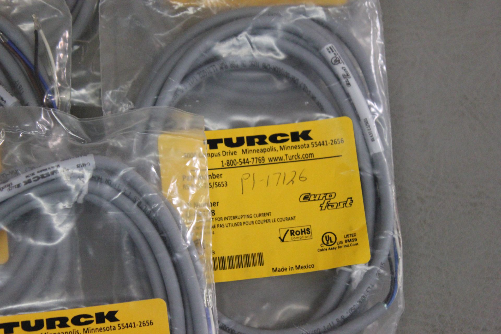 LOT OF NEW TURCK CABLES - Image 3 of 3