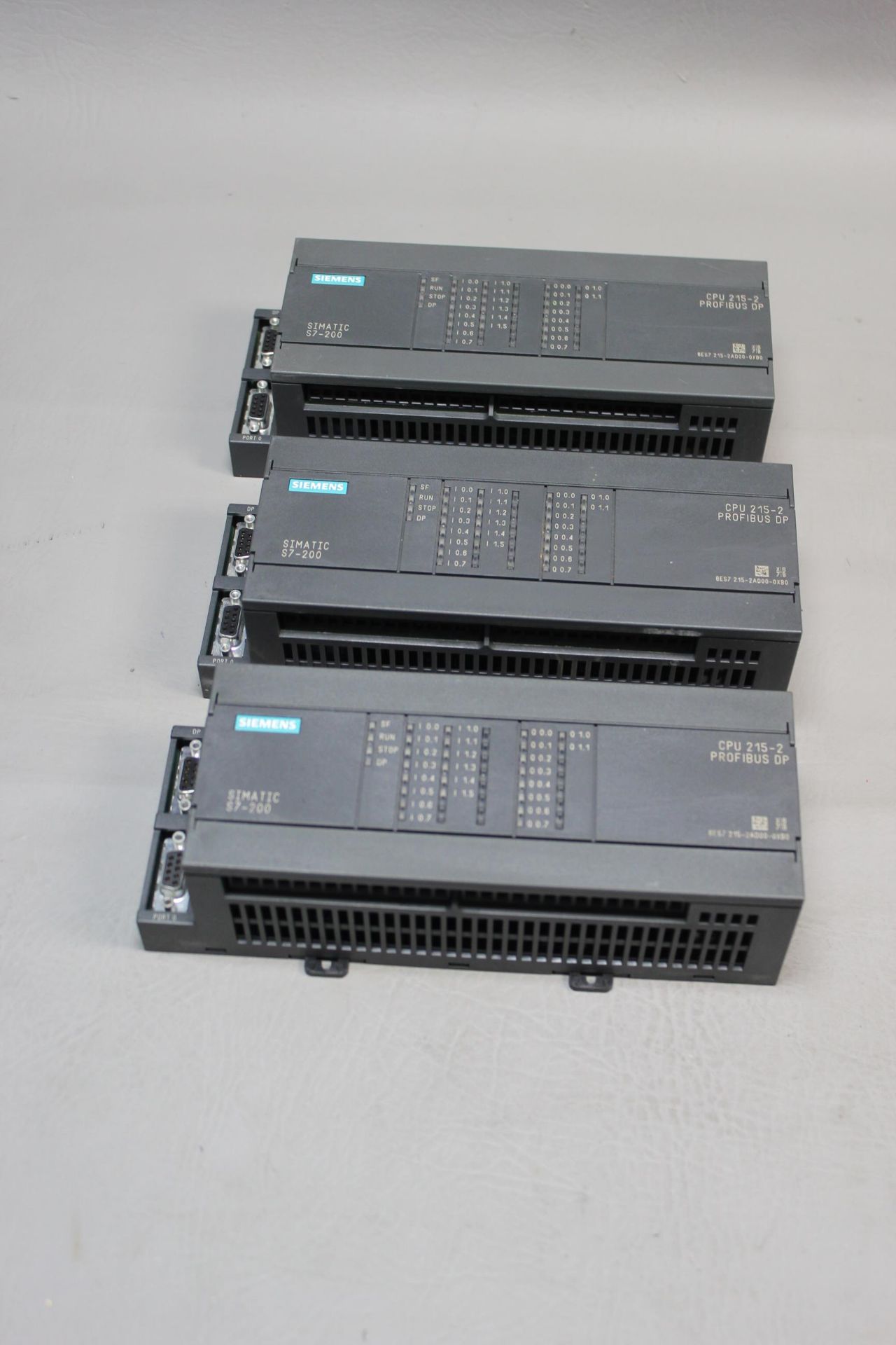 LOT OF SIEMENS SIMATIC S7-200 PLC CPU MODULES