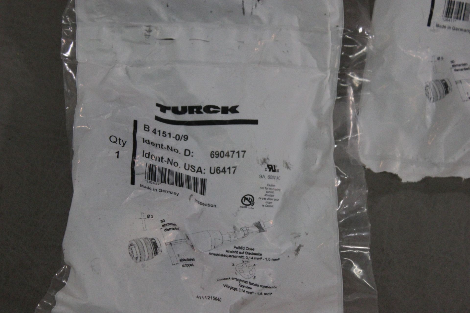 LOT OF NEW TURCK CONNECTORS - Image 2 of 3
