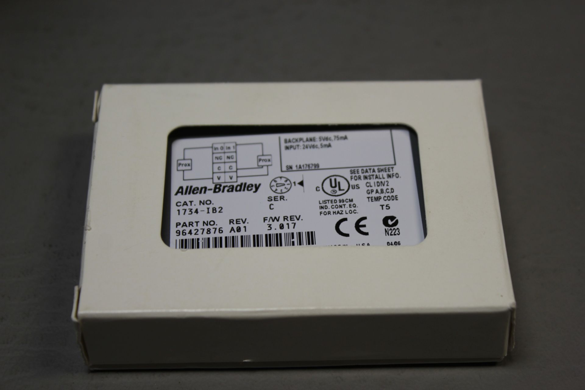 NEW ALLEN BRADLEY POINT I/O MODULE