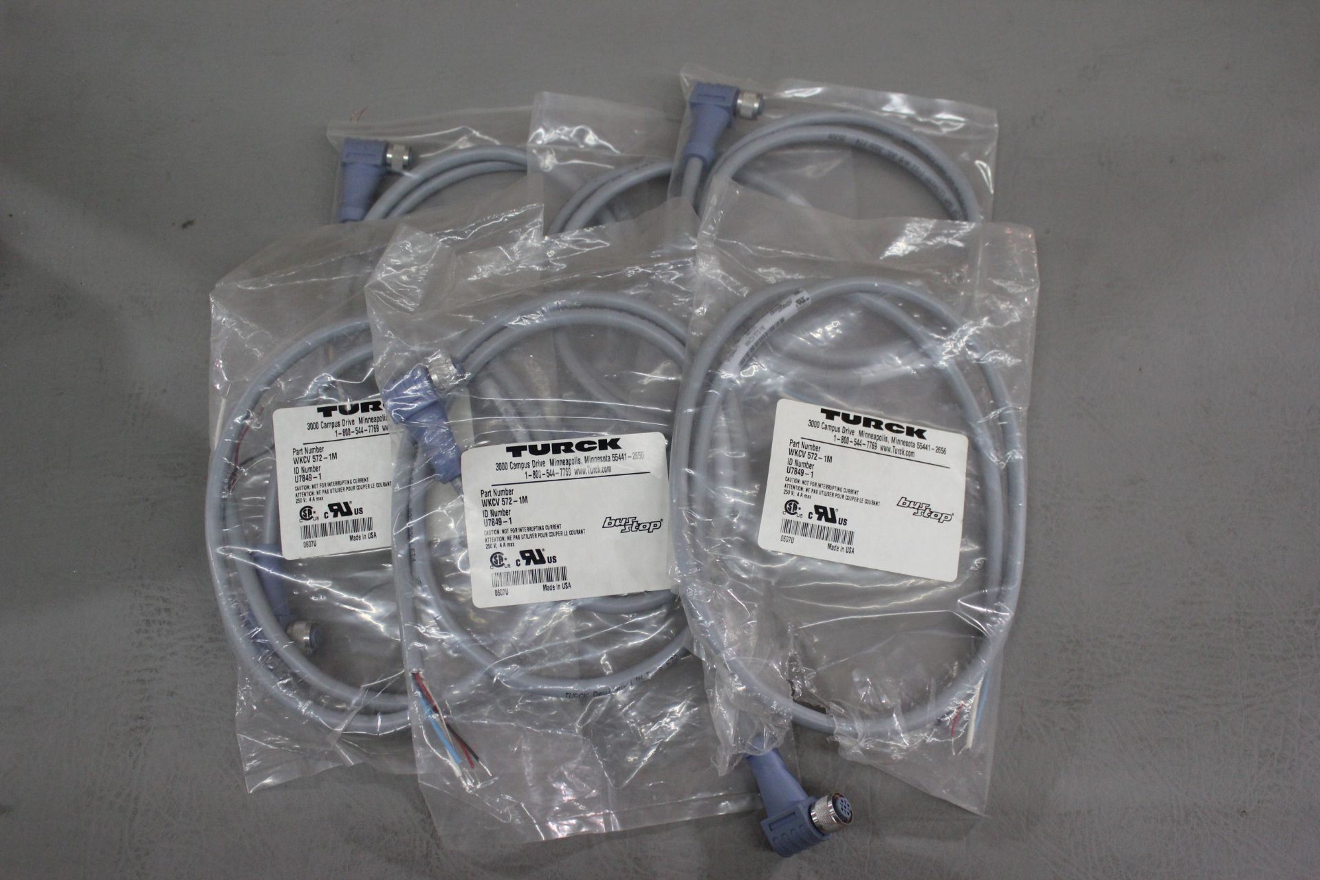 LOT OF NEW TURCK CABLES