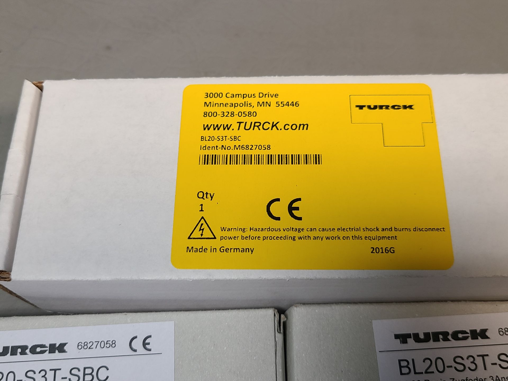 LOT OF NEW TURCK BL20 MODULE BASES - Image 2 of 3
