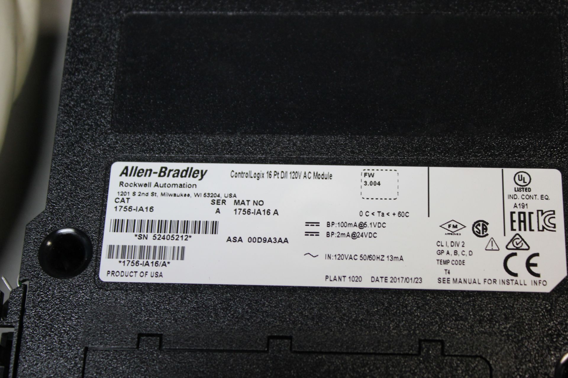 ALLEN BRADLEY PLC INTERFACE MODULE - Image 3 of 4