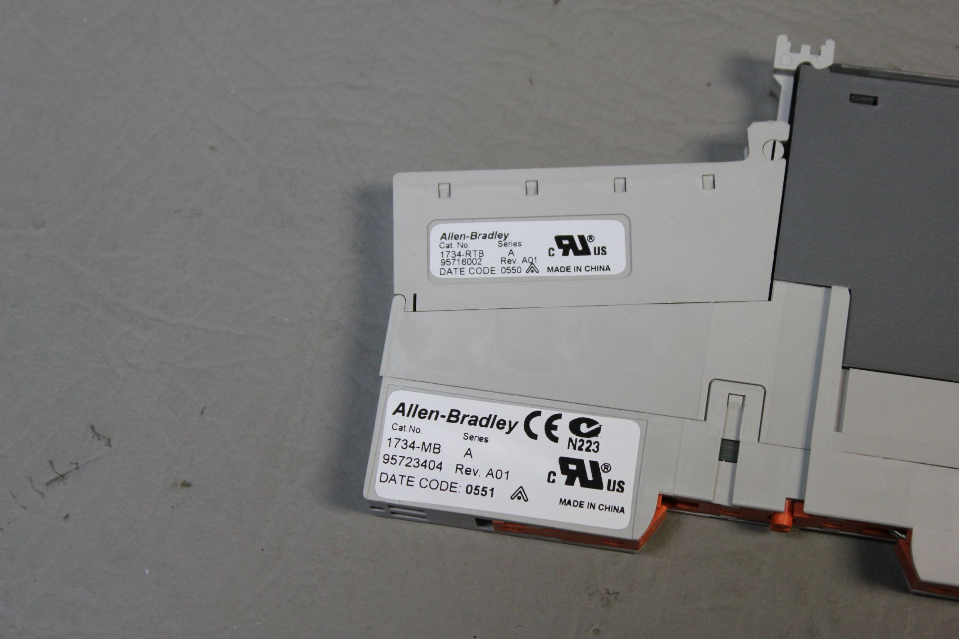 ALLEN BRADLEY VERY HIGH SPEED COUNTER MODULE SET WITH BASES - Image 5 of 8