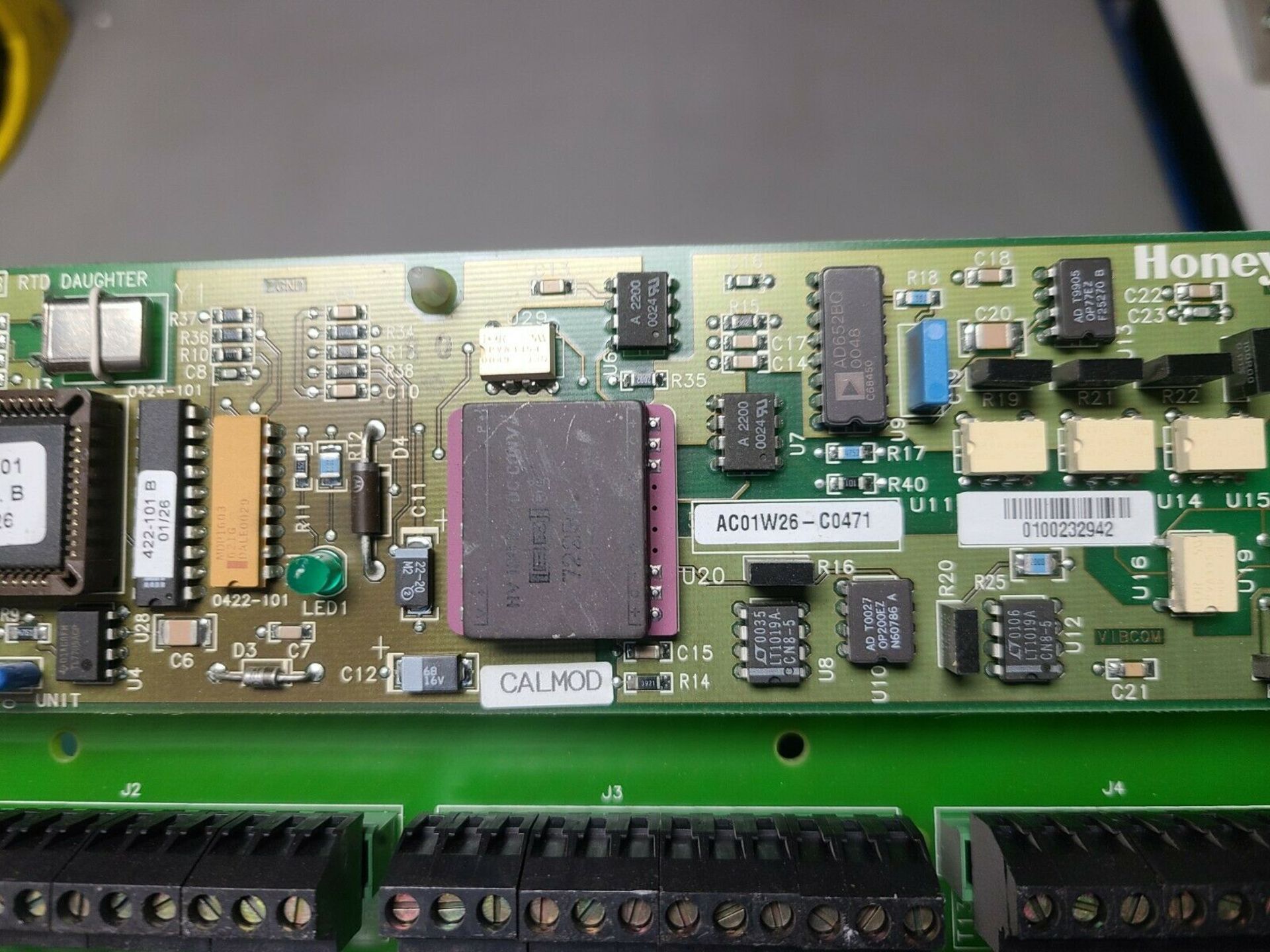 HONEYWELL CONTROL BOARD WITH RTD DAUGHTER BOARD - Image 4 of 7