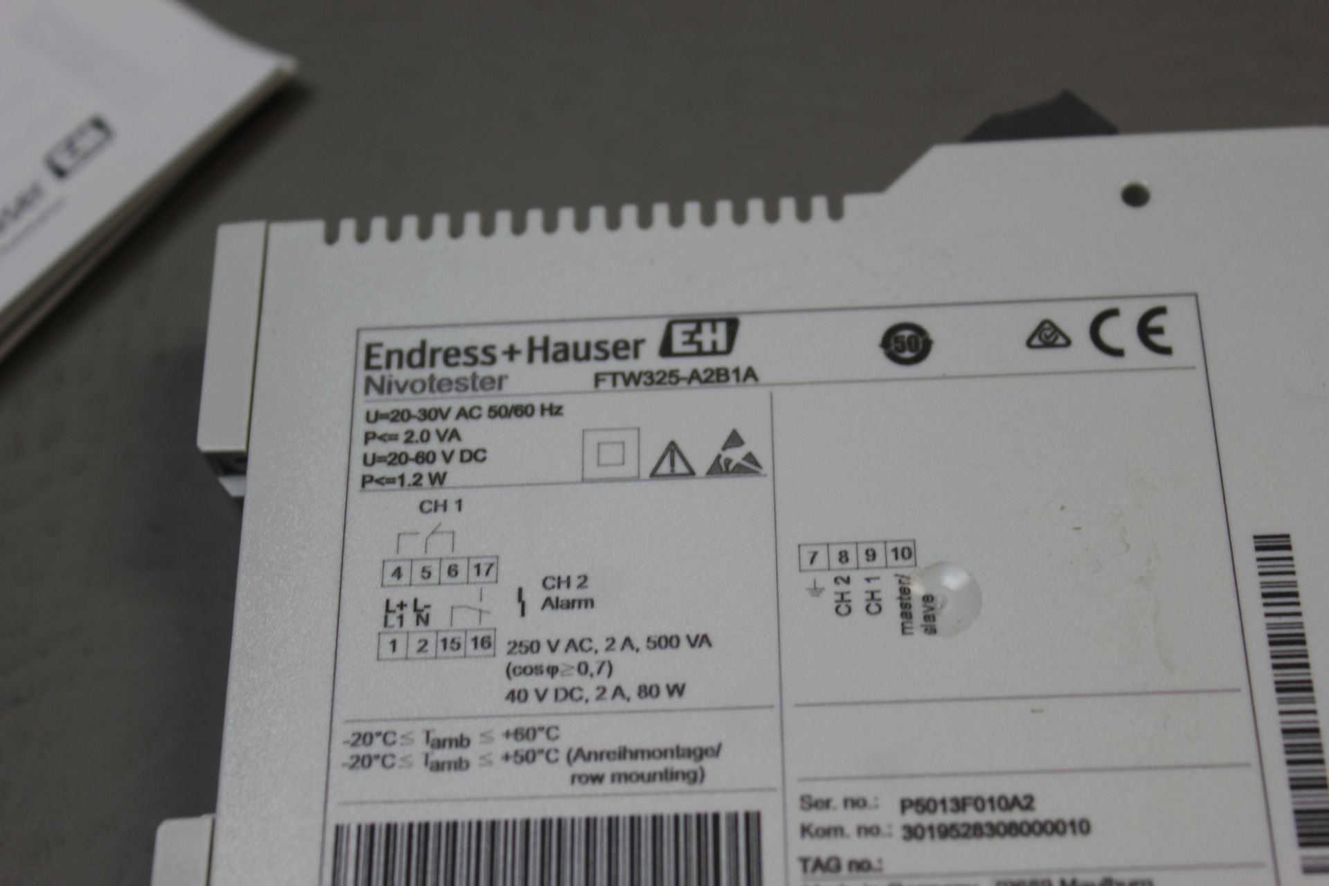 NEW ENDRESS HAUSER NIVOTESTER CONDUCTIVE POINT LEVEL SWITCH - Image 5 of 5