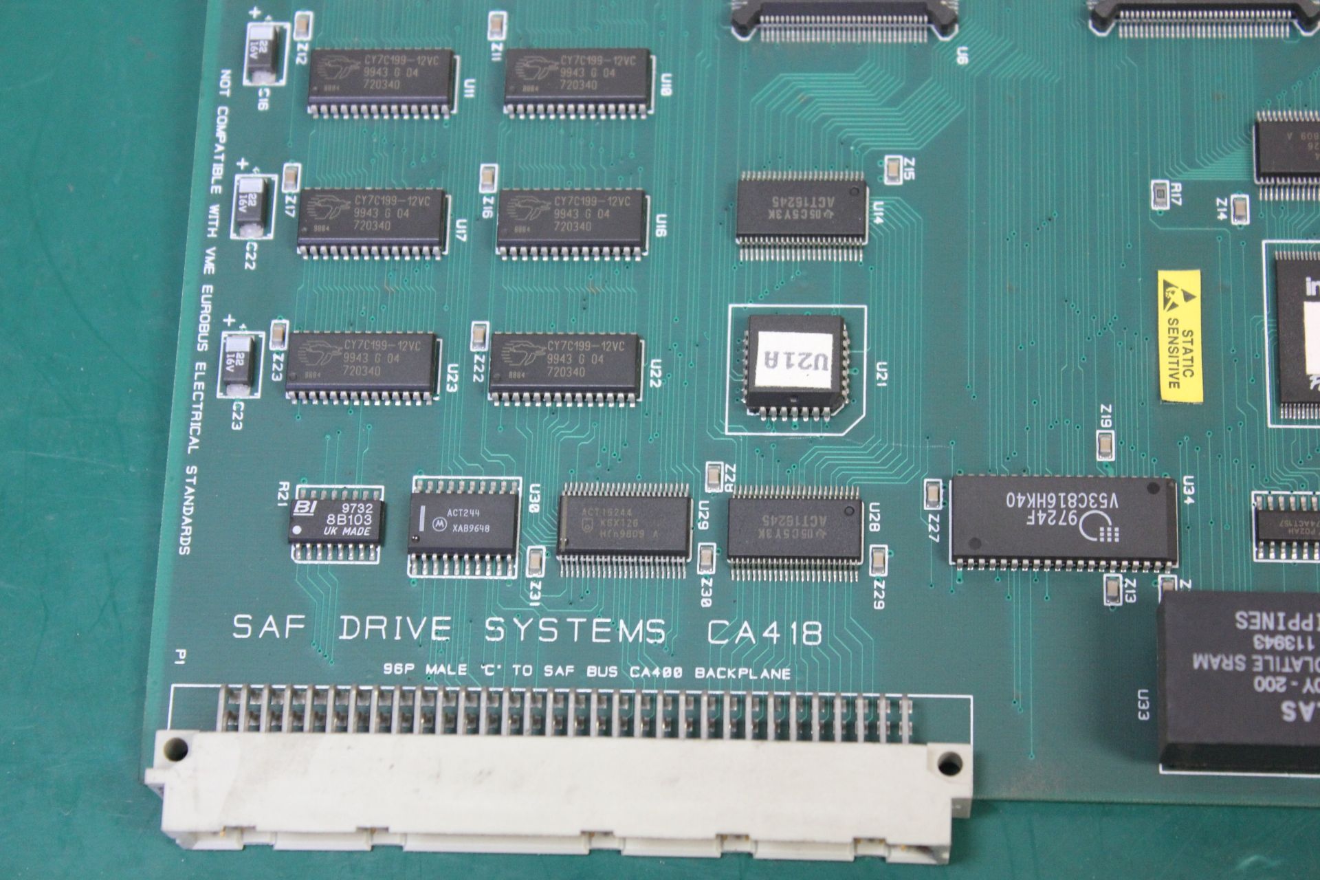 SAF DRIVE SYSTEMS CA418 MULTI PROCESSOR CPU CARD - Image 4 of 4