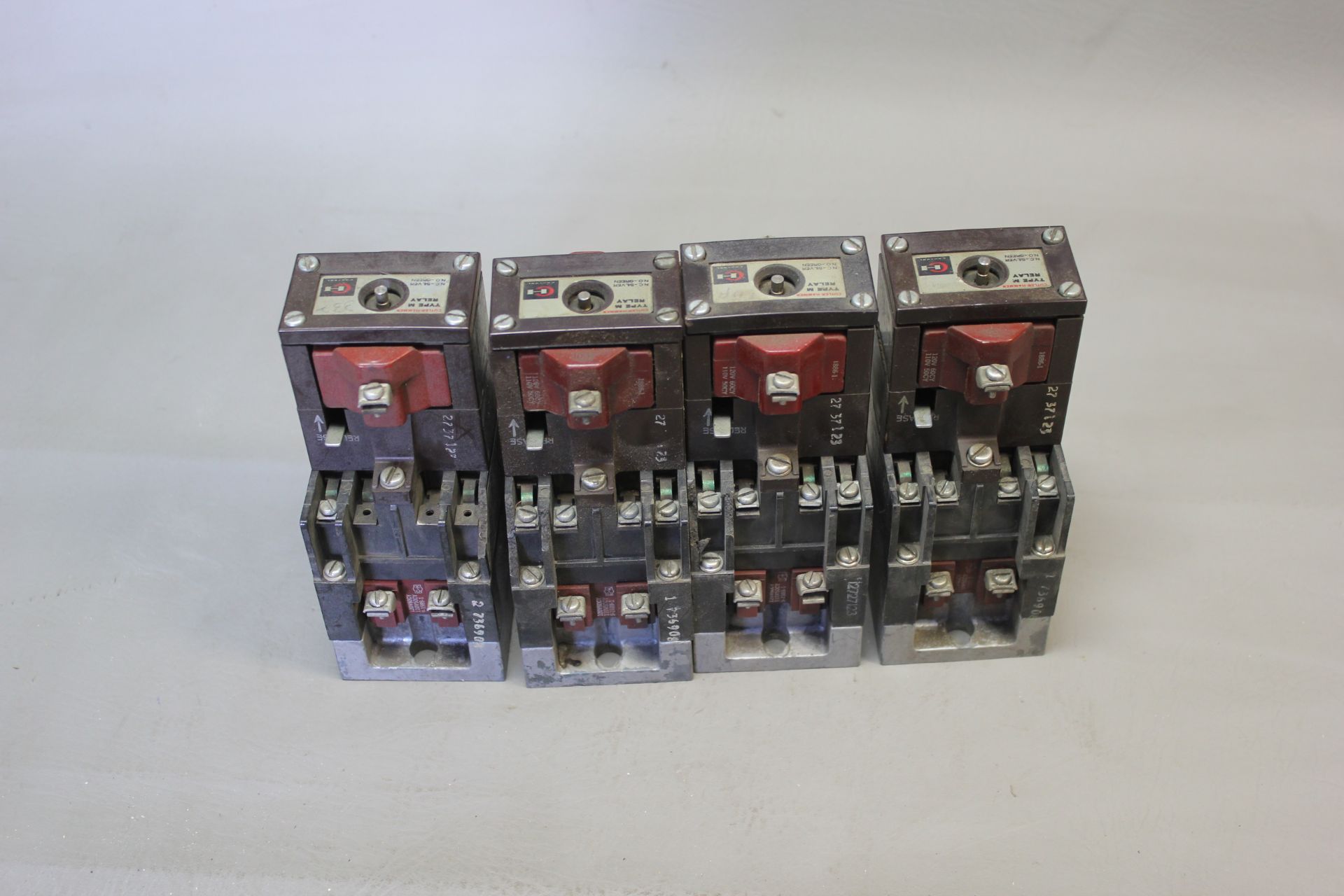 LOT OF CUTLER HAMMER TYPE M LATCHED RELAYS - Image 2 of 6