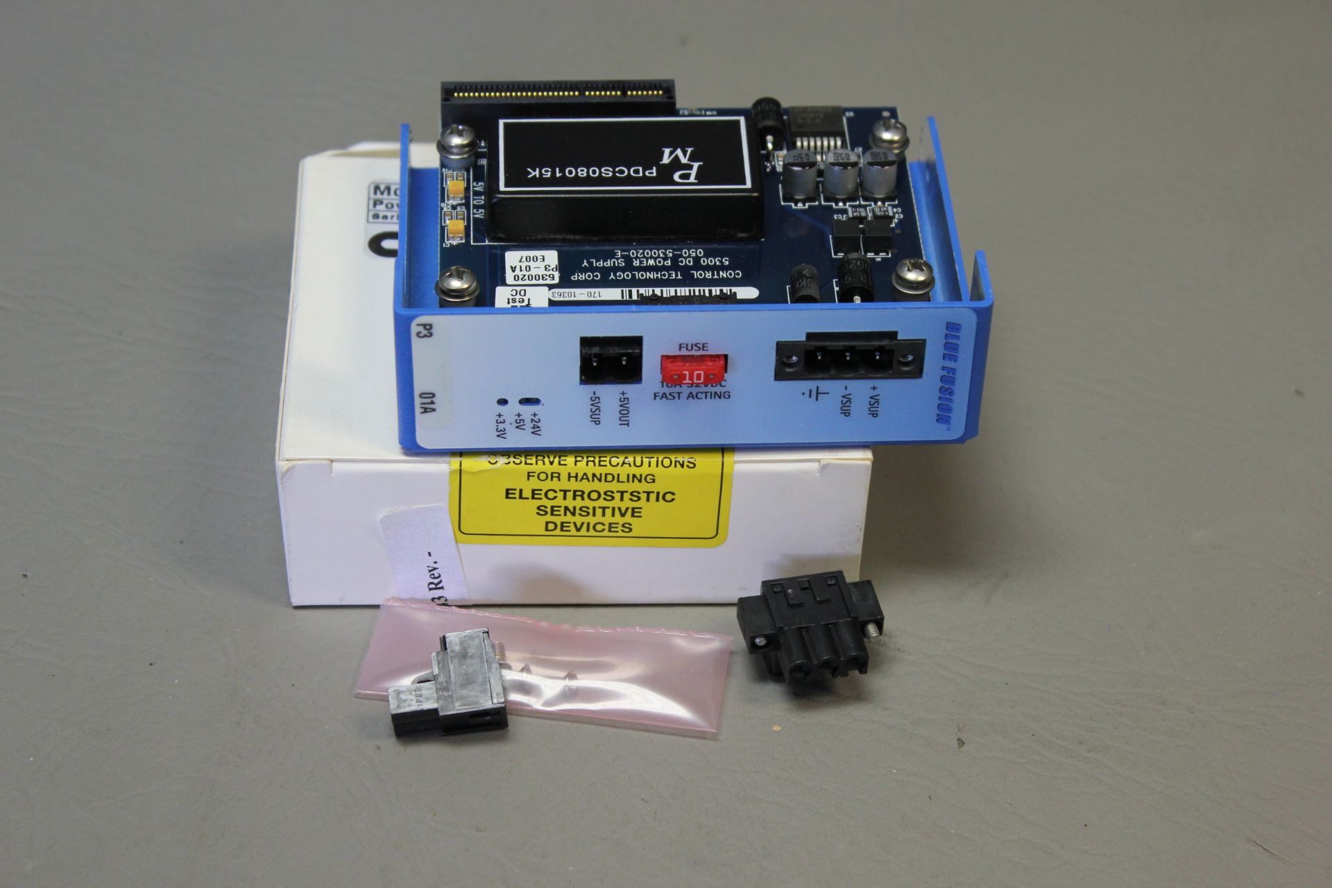 NEW CONTROL TECHNOLOGY BLUE FUSION PLC POWER SUPPLY MODULE - Image 2 of 3
