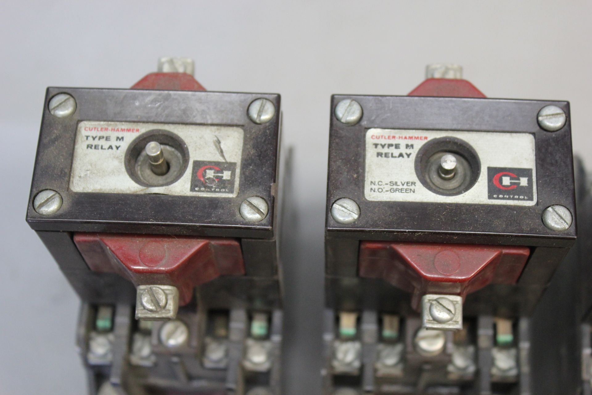 LOT OF CUTLER HAMMER TYPE M LATCHED RELAYS - Image 2 of 6