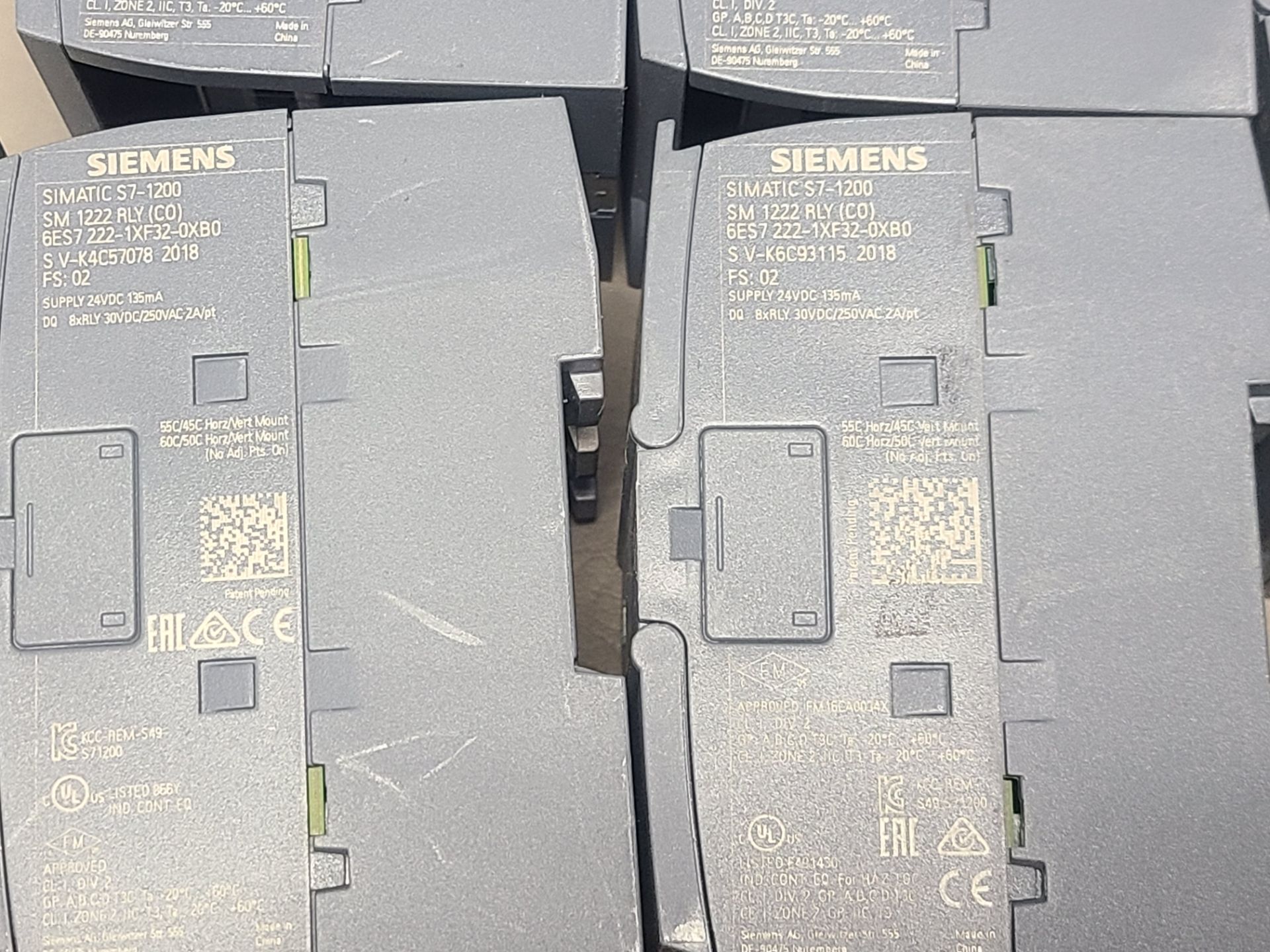 LOT OF SIEMENS S7-1200 DIGITAL OUTPUT PLC MODULES - Image 7 of 8