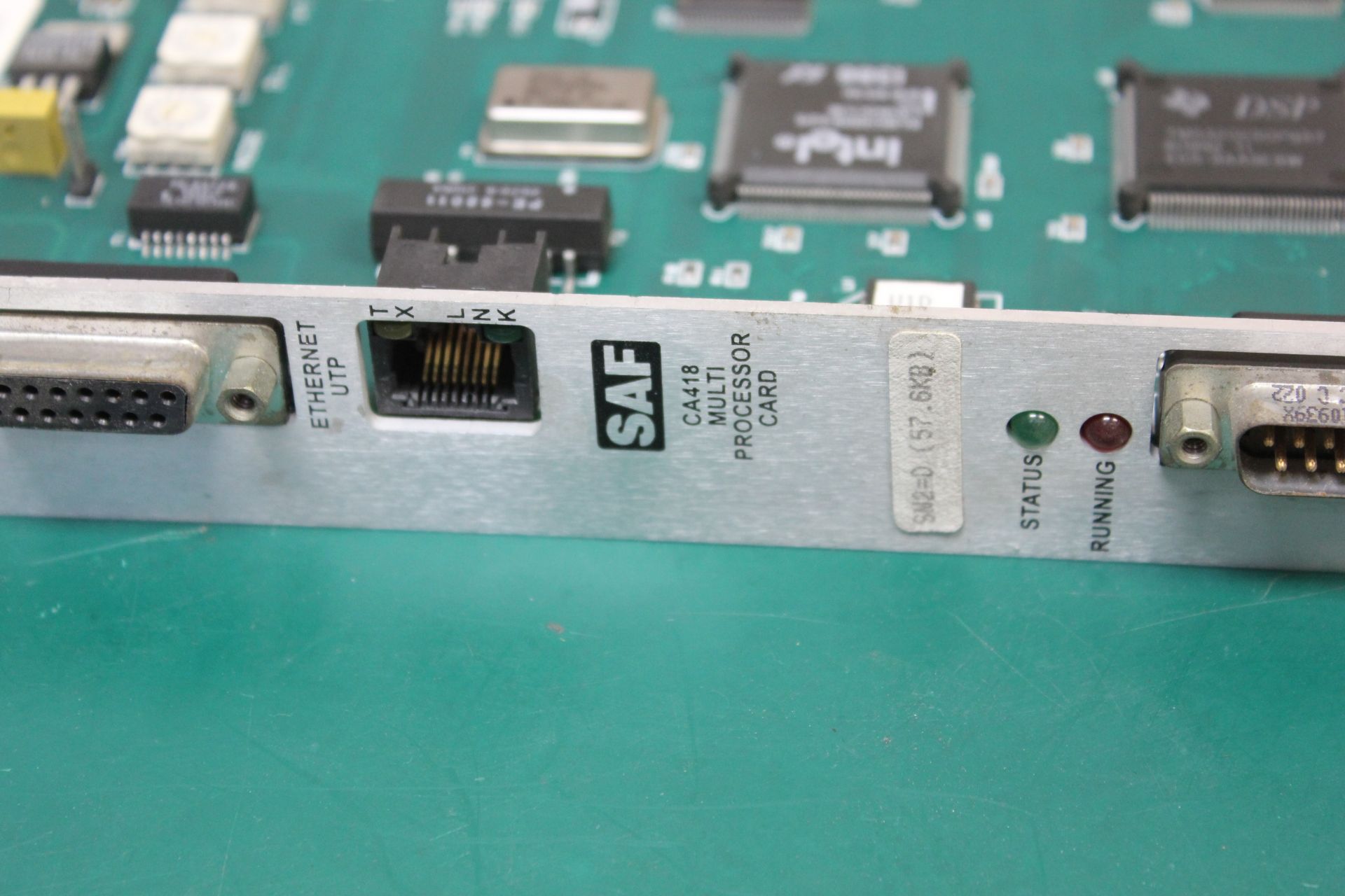 SAF DRIVE SYSTEMS CA418 MULTI PROCESSOR CPU CARD - Image 2 of 4