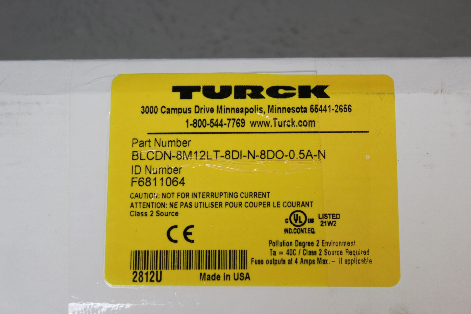 NEW TURCK COMPACT FIELDBUS STATION FOR DEVICENET - Image 2 of 4