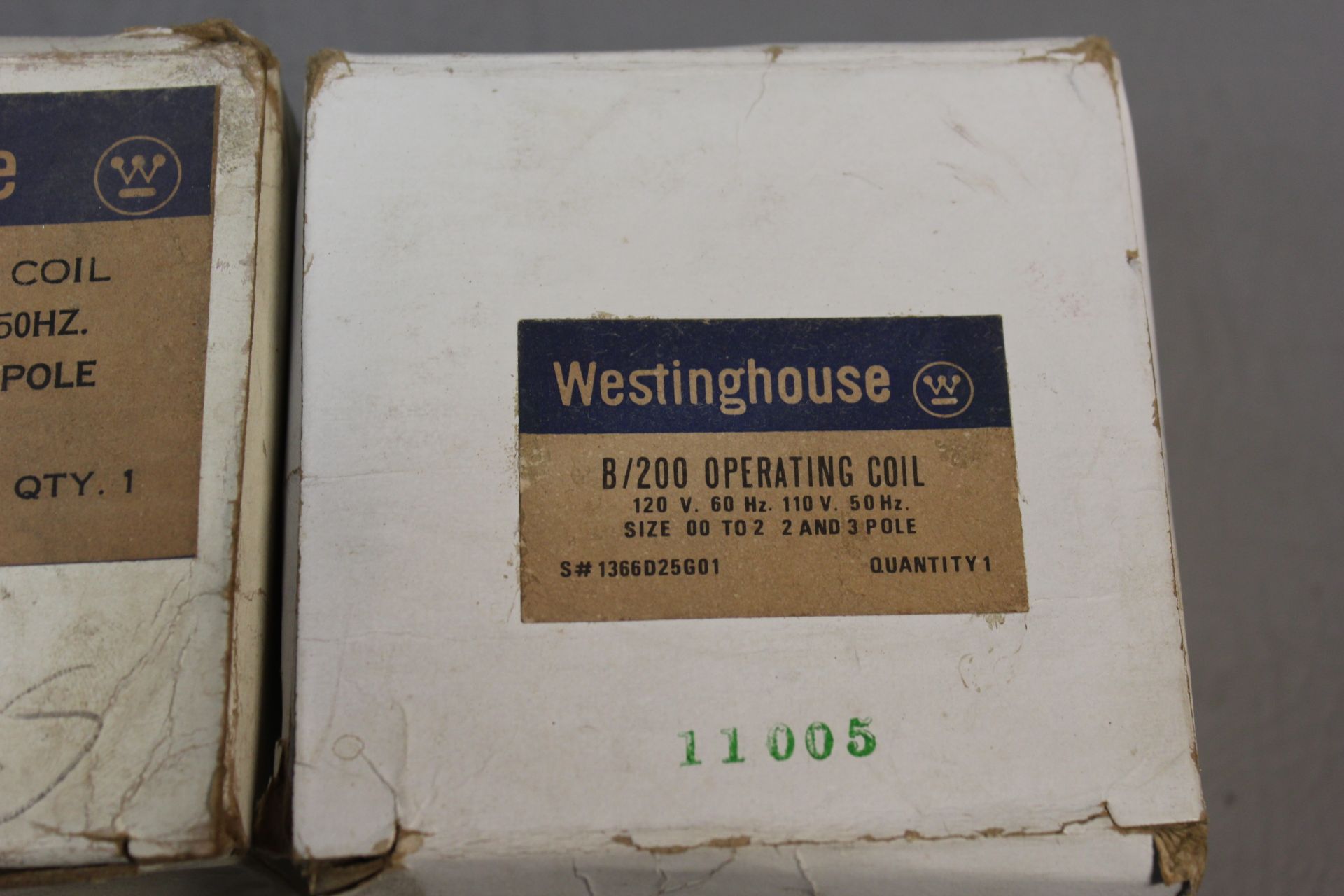 2 NEW WESTINGHOUSE B/200 OPERATING COILS - Image 2 of 3