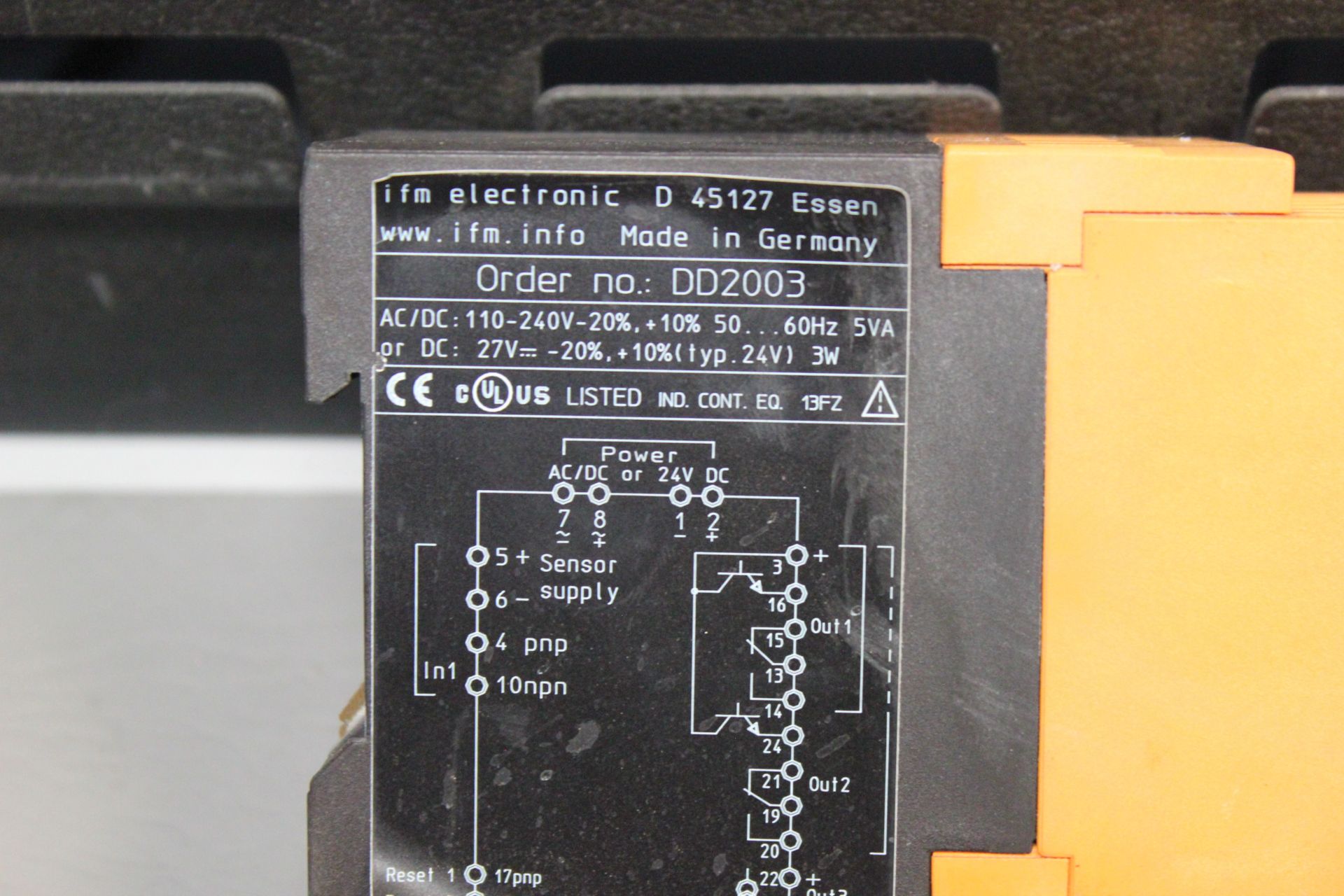 IFM FREQUENCY/SPEED MONITOR - Image 5 of 5