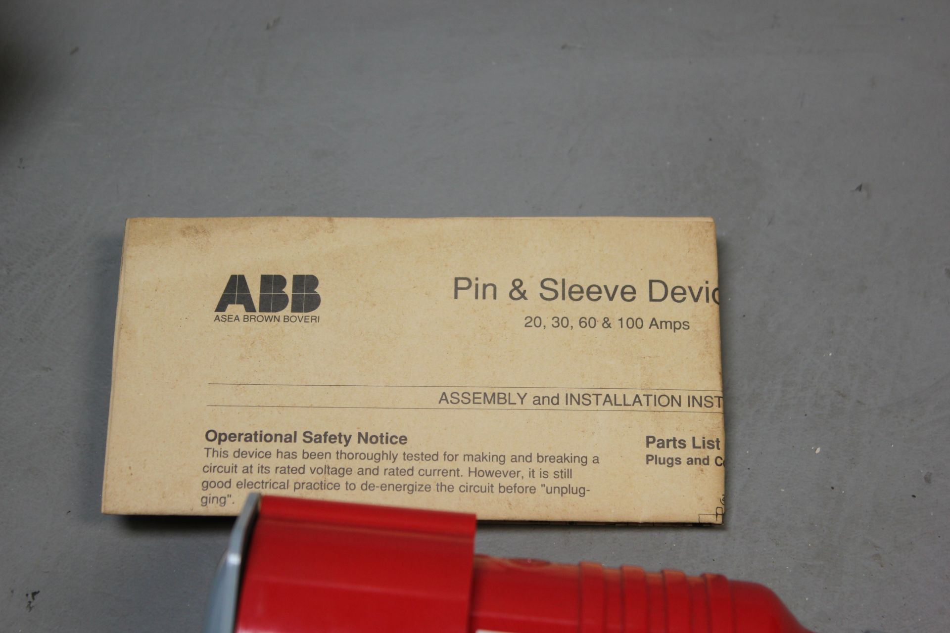 NEW ABB PIN & SLEEVE CONNECTOR - Image 5 of 5