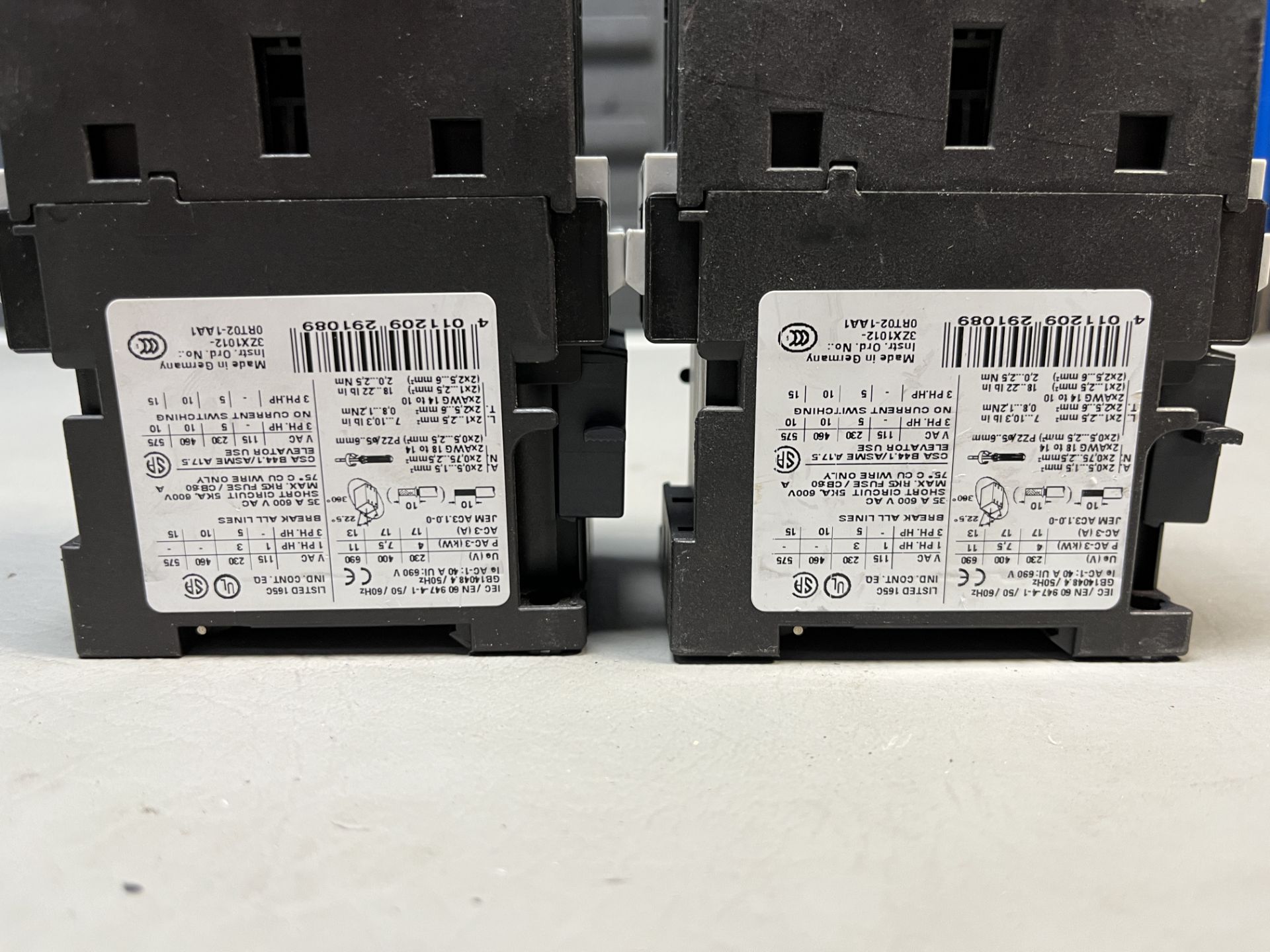 2 Siemens AC contactors - Image 4 of 4