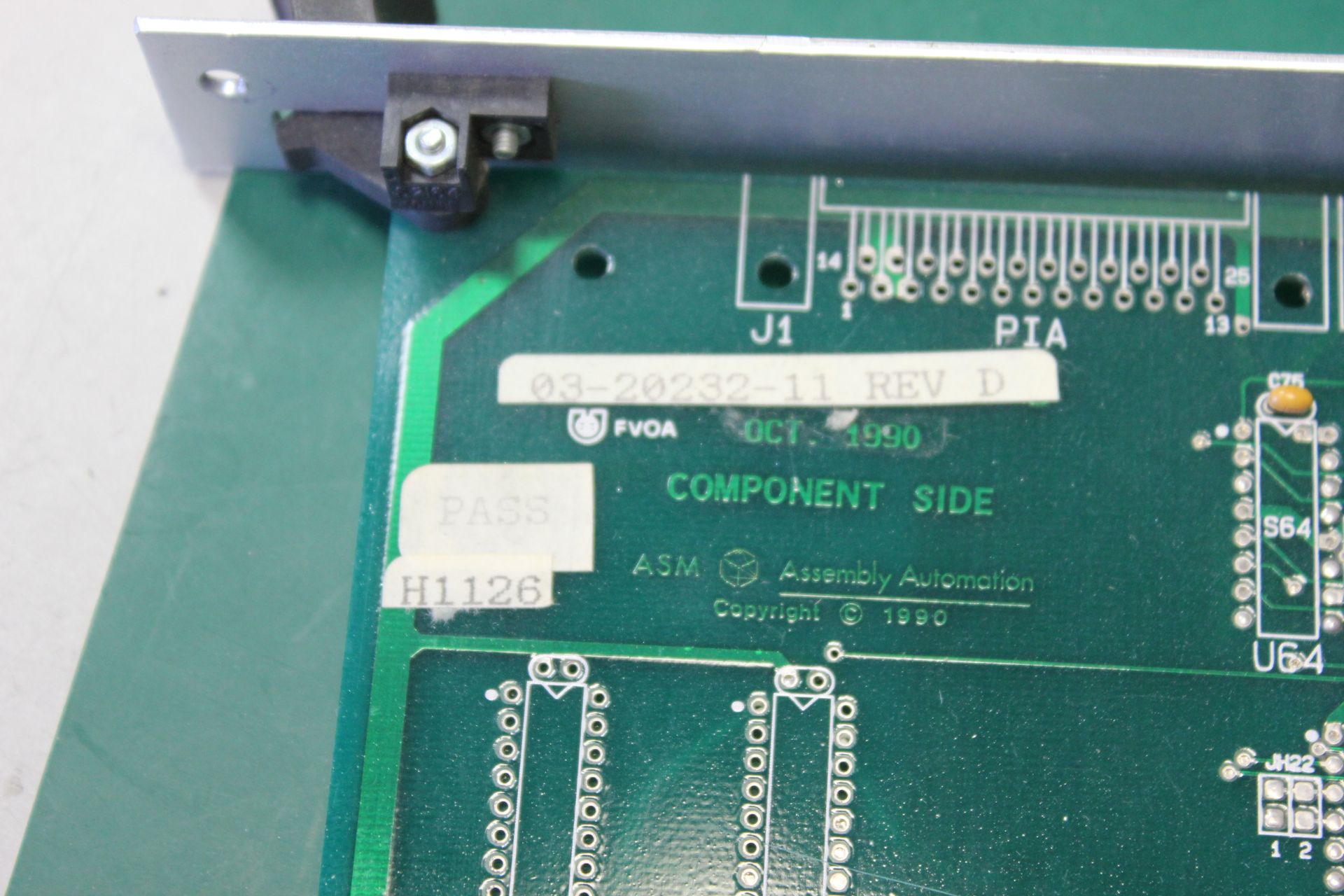 ASSEMBLY AUTOMATION ASM PR CPU BOARD - Image 4 of 5