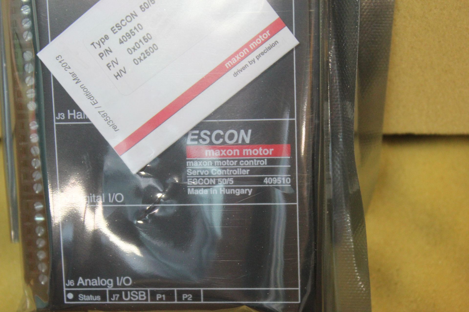 NEW MAXON MOTOR ESCON SERVO CONTROLLER - Image 5 of 6