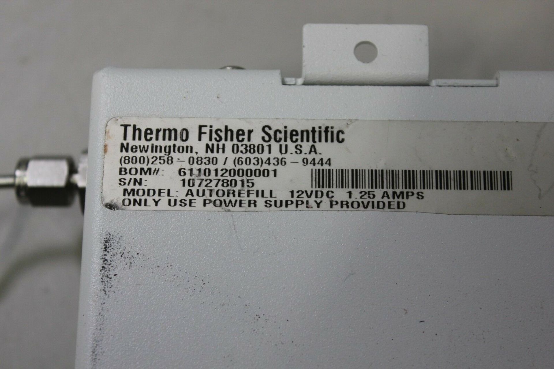 THERMO FISHER CHILLER ARD AUTOMATIC RESERVOIR REFILL SYSTEM - Image 5 of 6