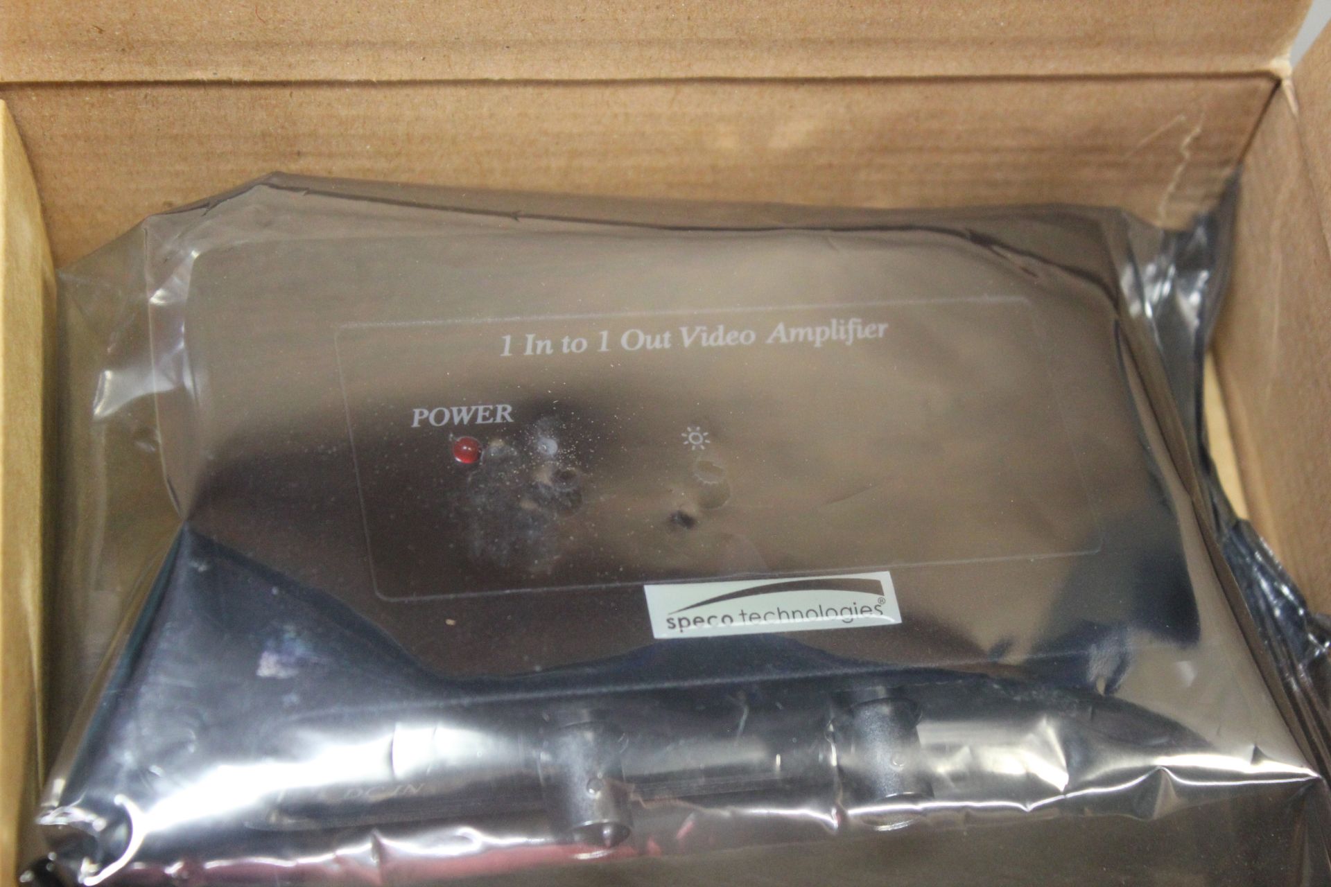 NEW SPECO TECHNOLOGIES 1 IN TO 1 OUT VIDEO AMPLIFIER - Image 3 of 3