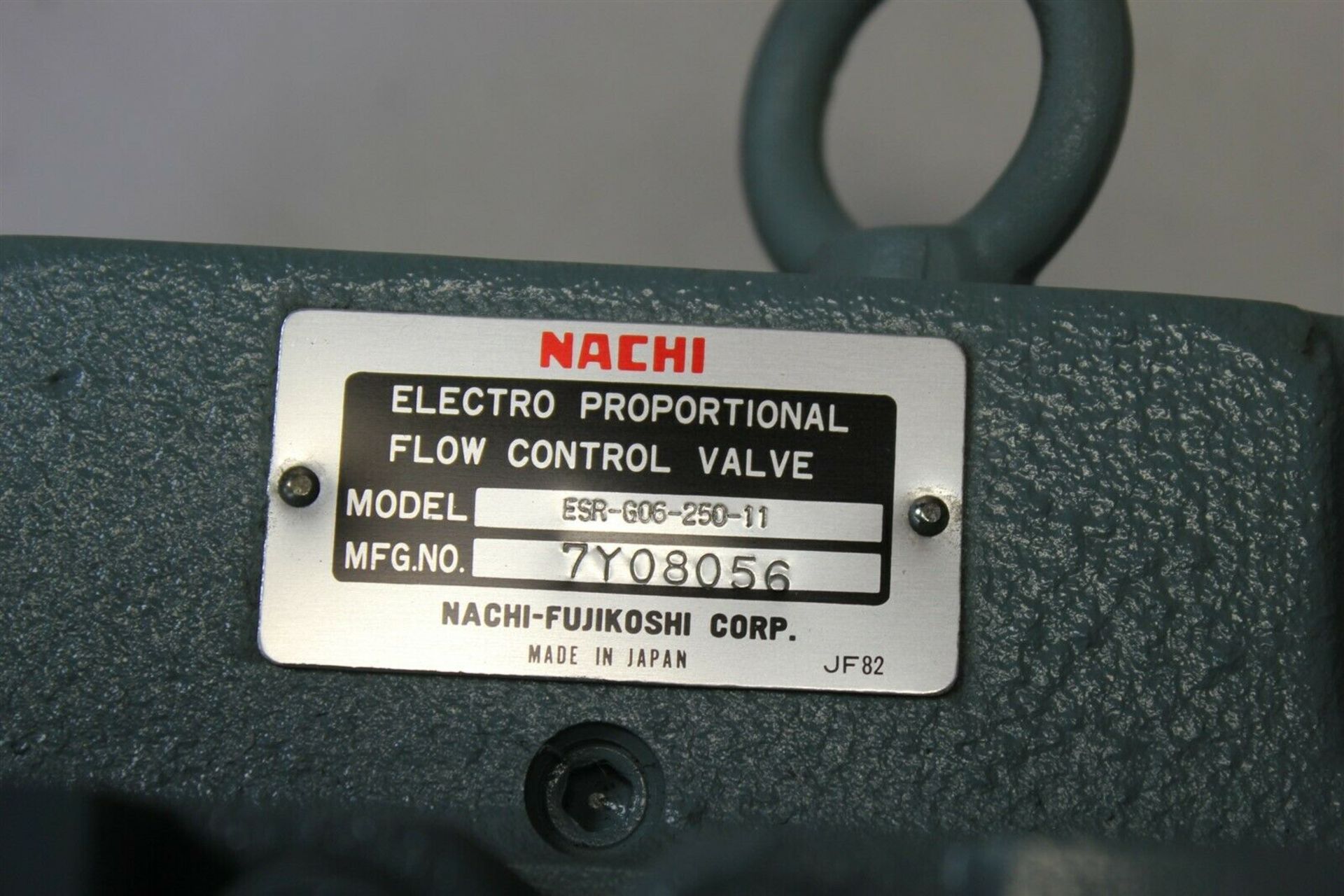 NEW NACHI ELECTRO PROPORTIONAL FLOW CONTROL VALVE - Image 10 of 10