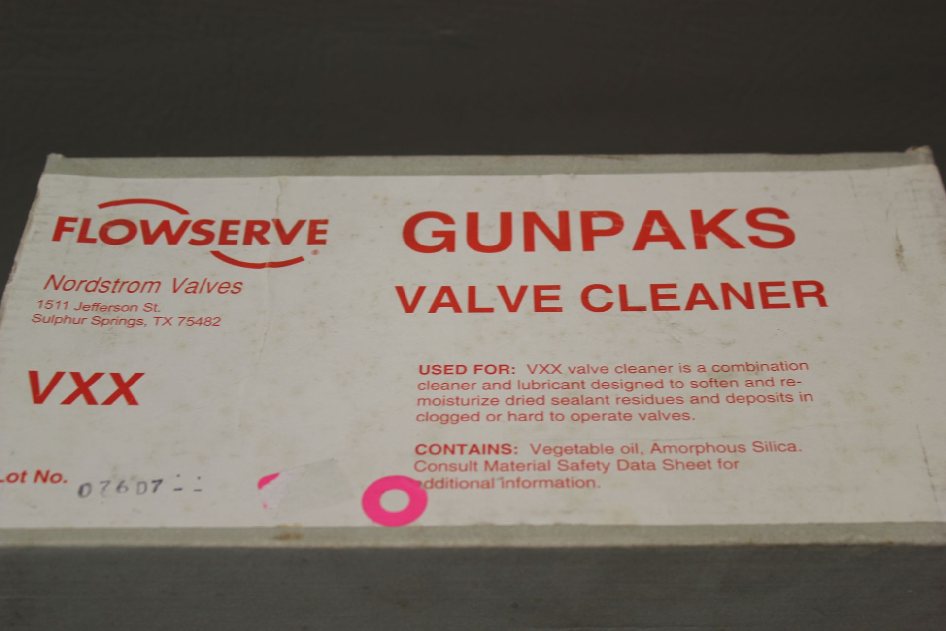 LOT OF 2 NEW FLOWSERVE GUNPAKS VALVE CLEANERS - Image 2 of 2