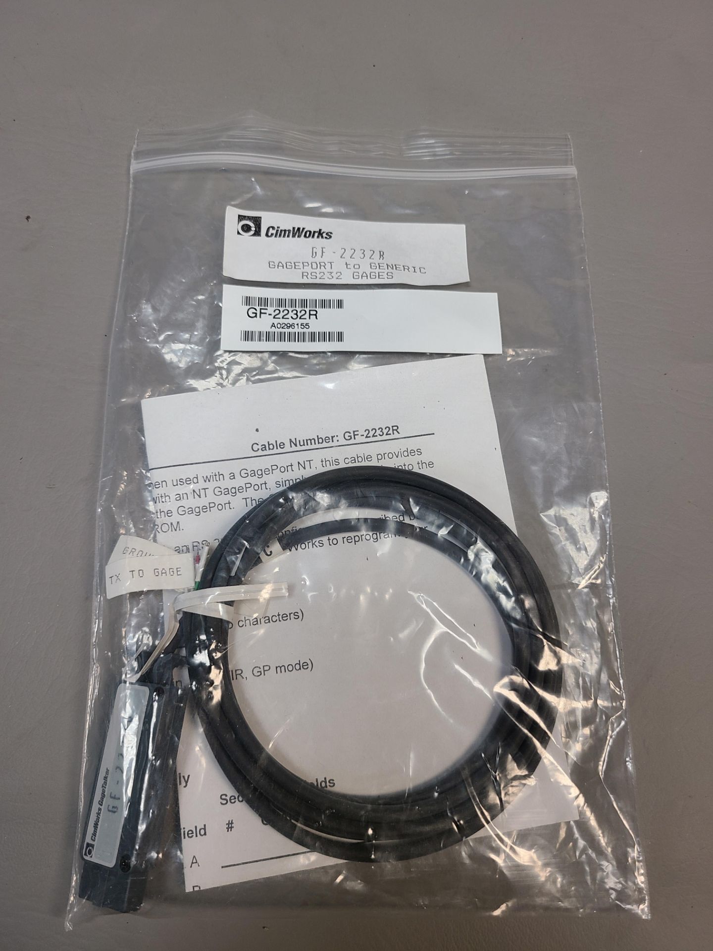 NEW FANUC CIMWORKS GAGETALKER GAGEPORT TO RS232 GAGE INTERFACE MODULE