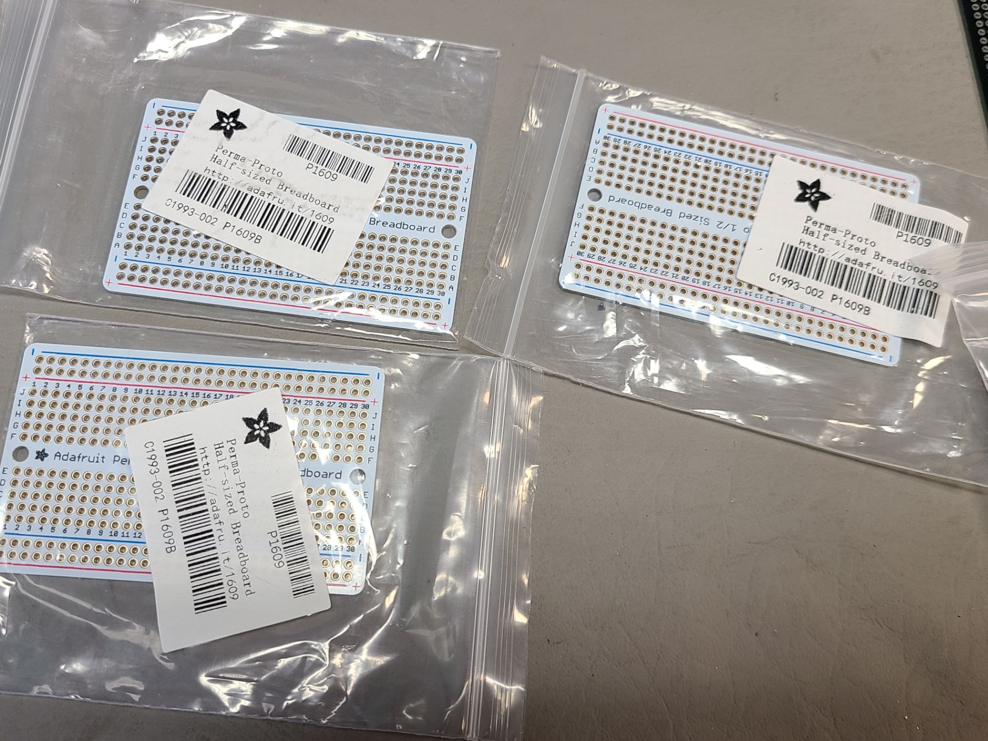 LOT OF NEW PCB BREADBOARDS AND CONNECTORS - Image 2 of 12