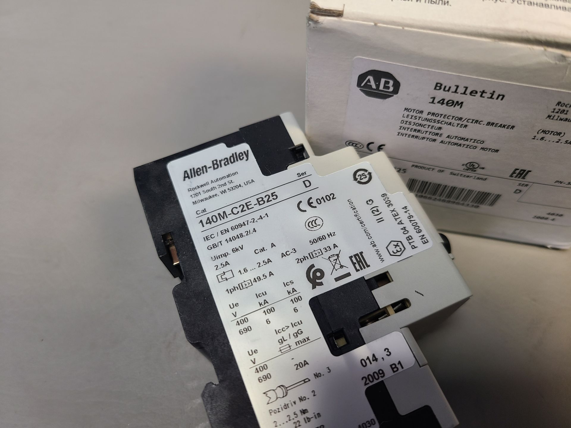 NEW ALLEN BRADLEY MOTOR PROTECTOR/CIRCUIT BREAKER - Image 3 of 3