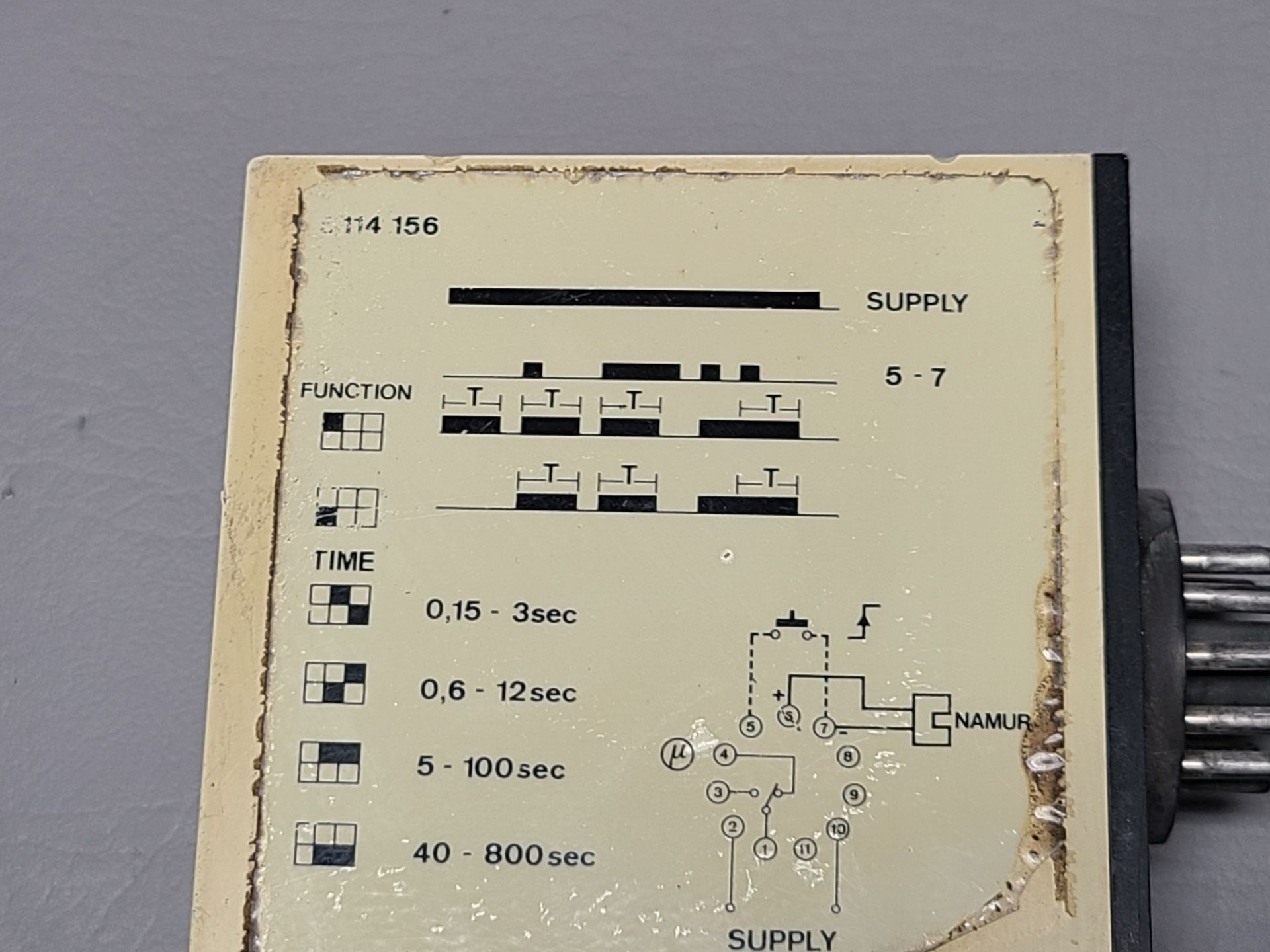 CARLO GAVAZZI PULSE CONTINUITY RELAY TIMER - Image 2 of 2