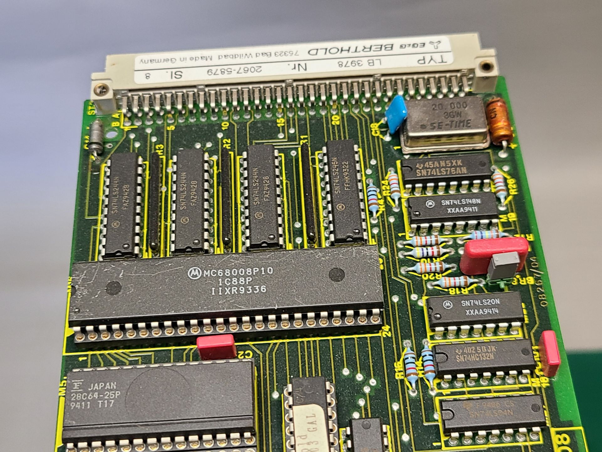 BERTHOLD CPU 68008 BOARD - Image 4 of 4