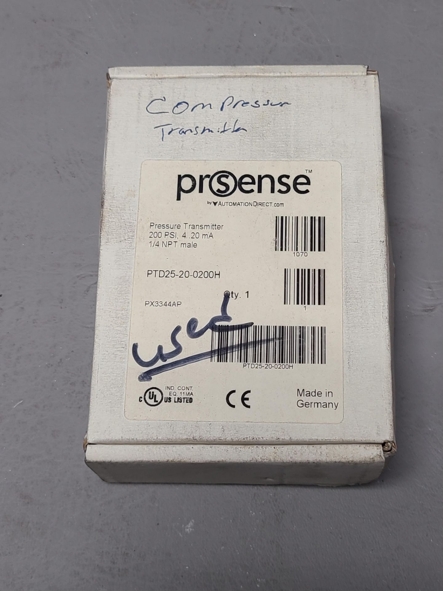 PROSENSE PRESSURE TRANSMITTER