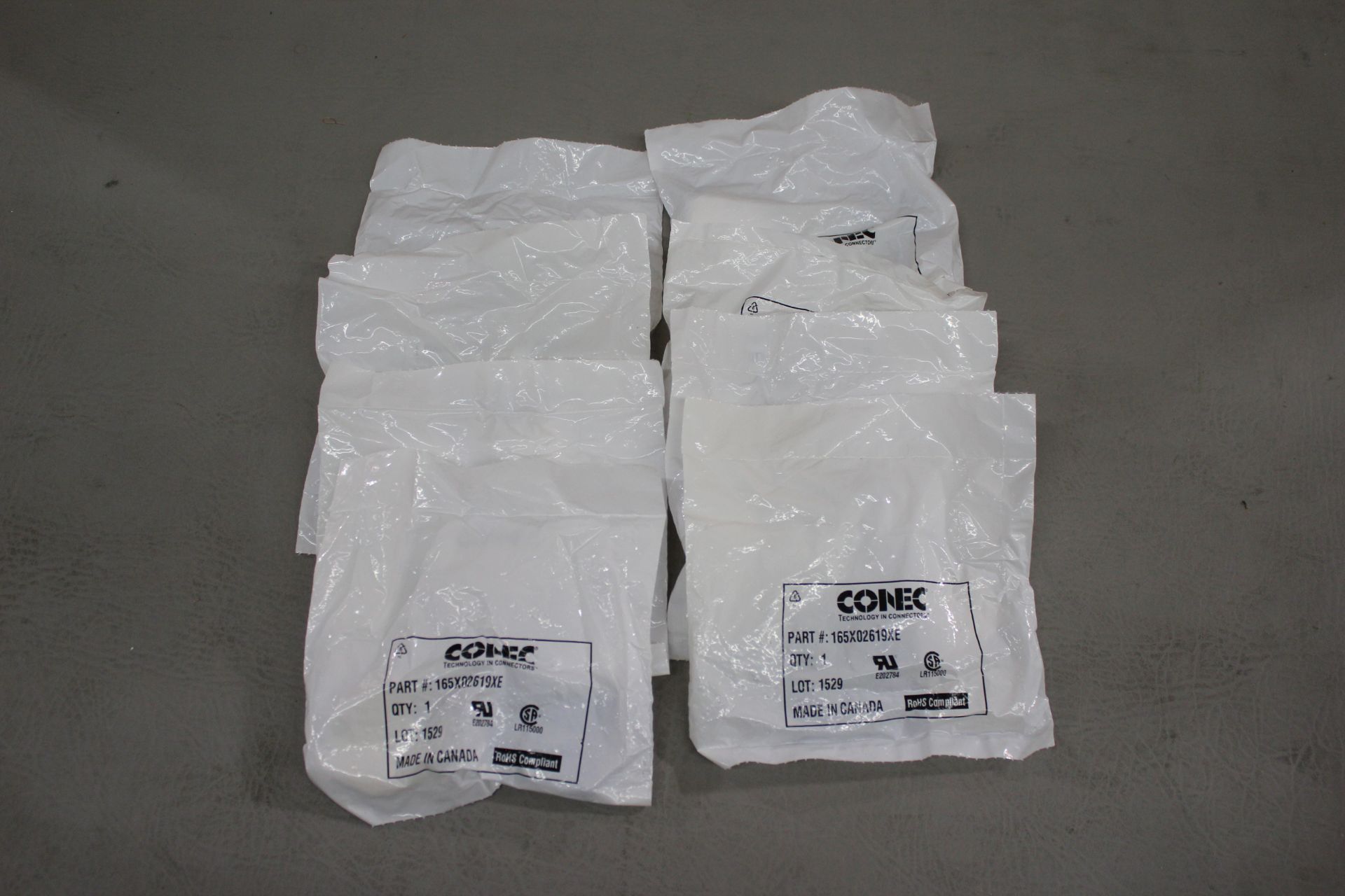 LOT OF NEW CONEC D-SUB METAL BACK SHELLS