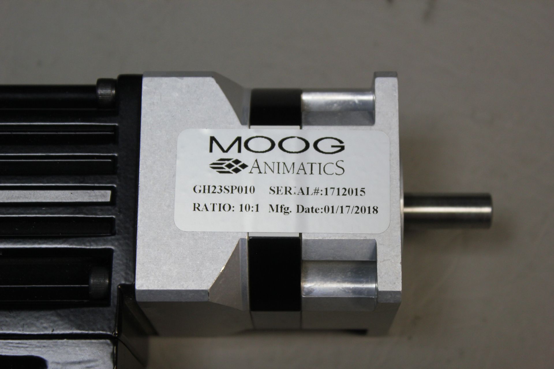 MOOG ANIMATICS SMART MOTOR INTEGRATED SERVO SYSTEM W/GEARHEAD - Image 5 of 5