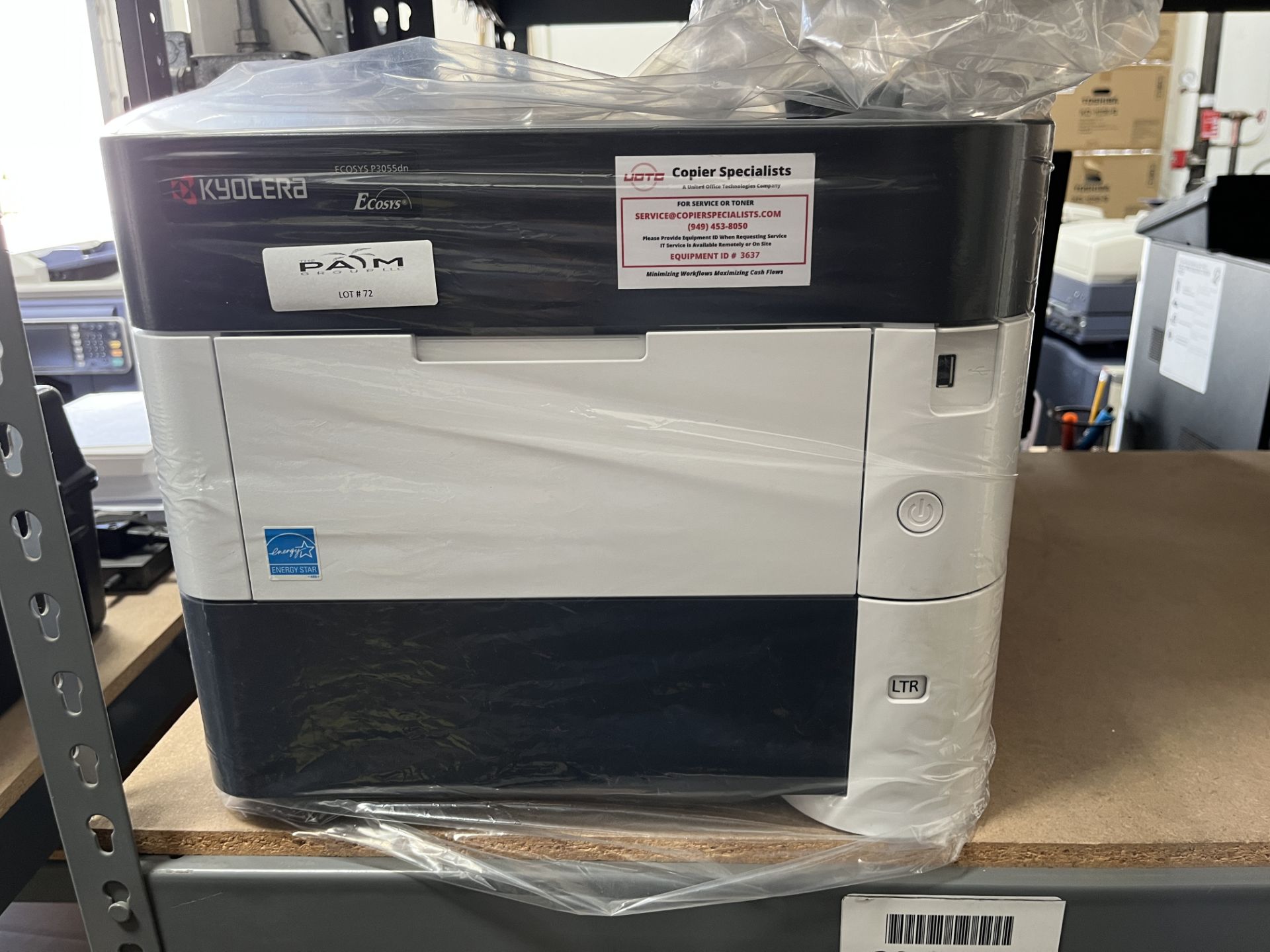 KYOCERA ECOSYS P3055dn NETWORK PRINTER