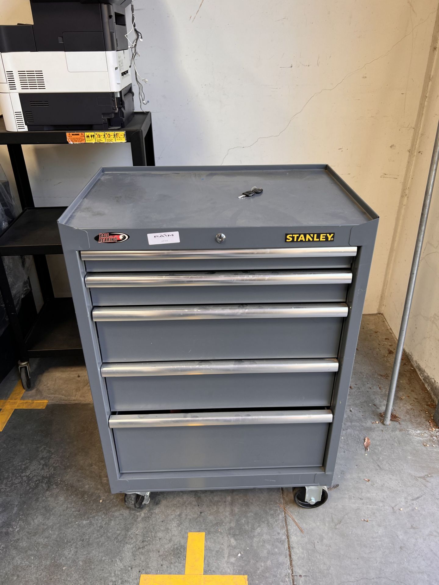 STANLEY 5 DRAWER ROLLING TOOL CABINET