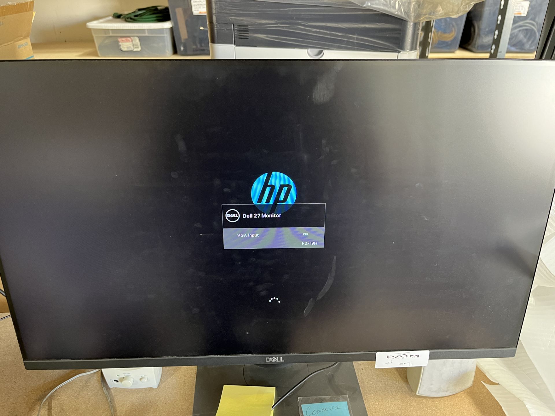 HP CPU & 27" DELL MONITOR - Image 2 of 5