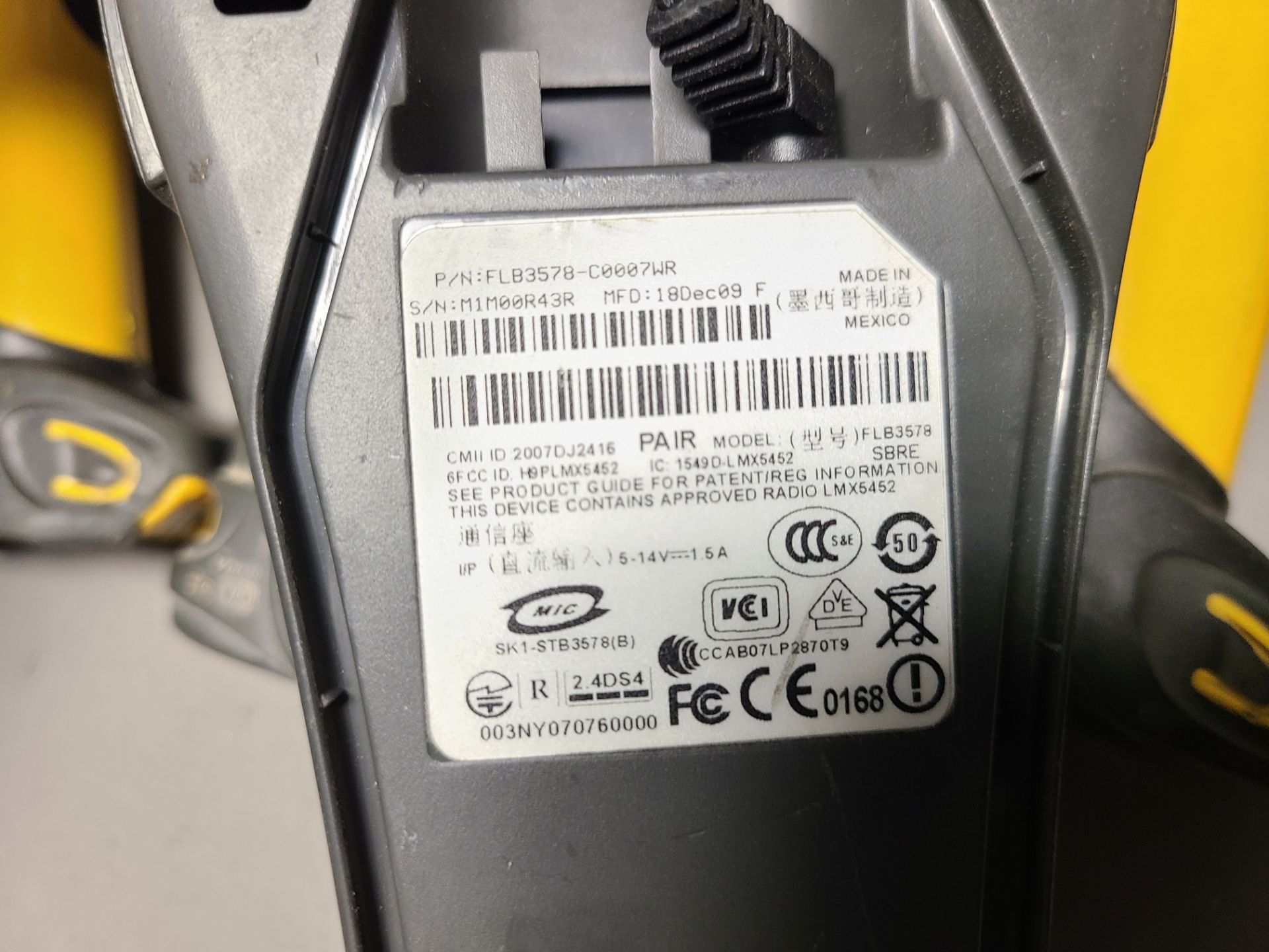 LOT OF SYMBOL WIRELESS BARCODE READERS - Image 13 of 13