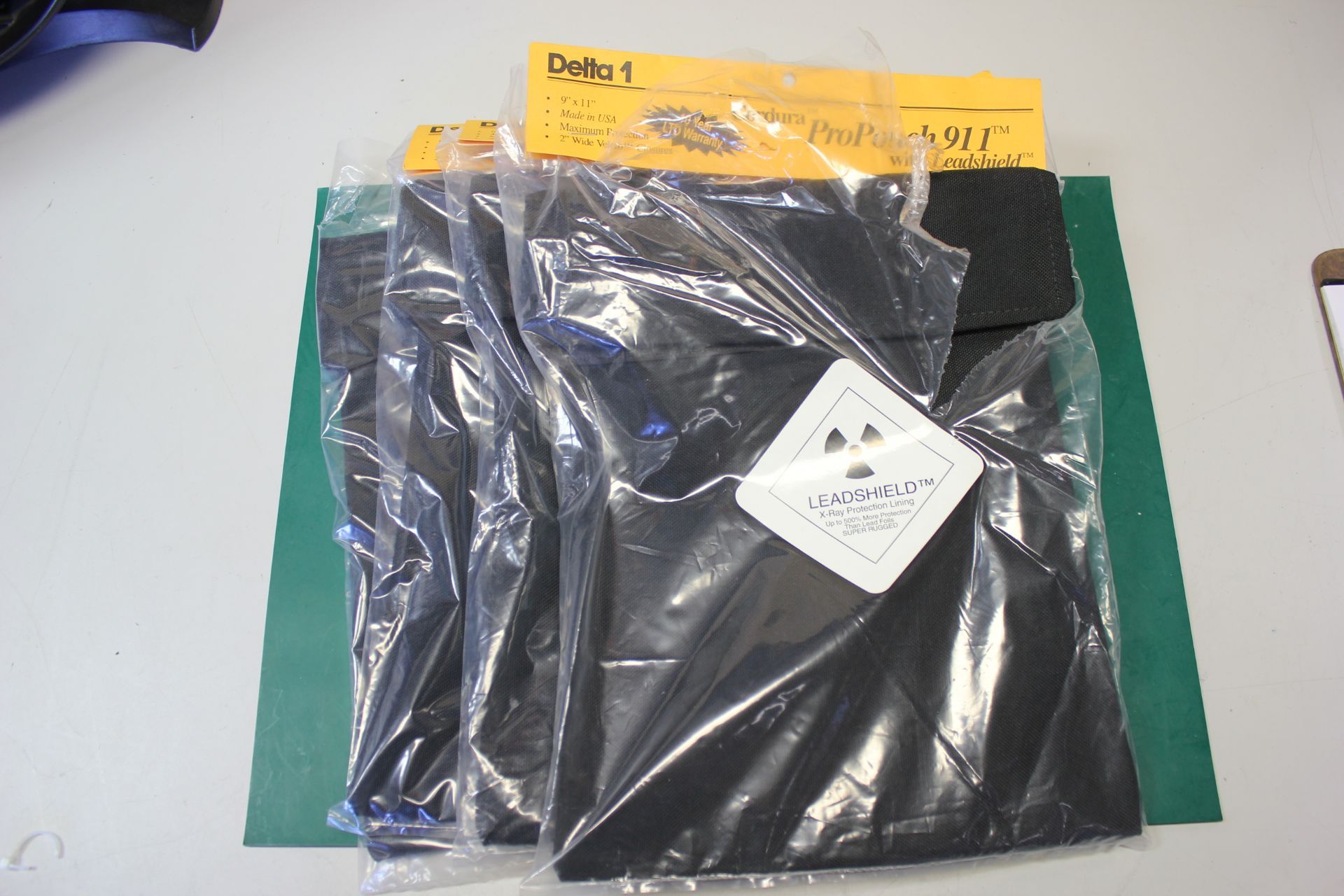 LOT OF 4 NEW DELTA CORDURA PROPOUCH 911 LEAD SHIELDED POUCHES