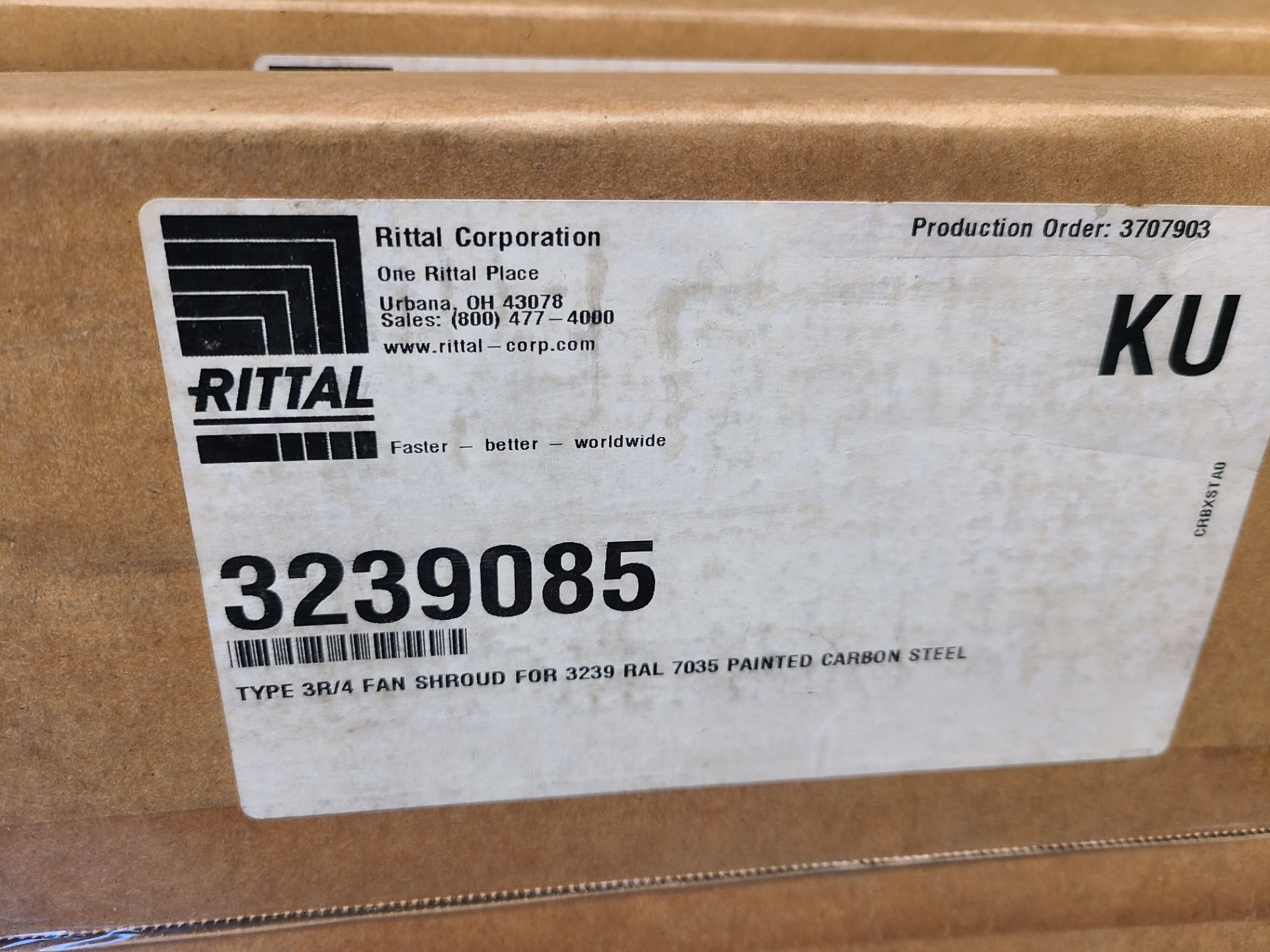 LOT OF NEW RITTAL CONTROL CABINET FAN SHROUDS - Image 3 of 3